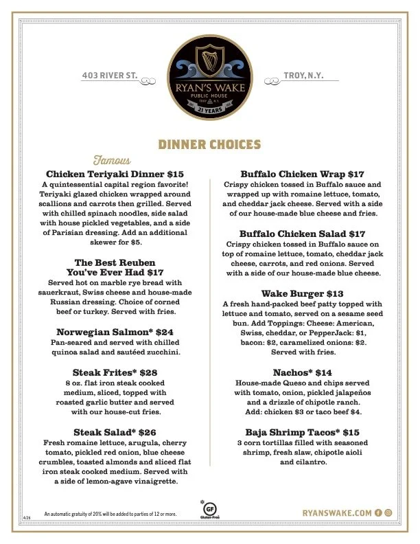 Food Menu