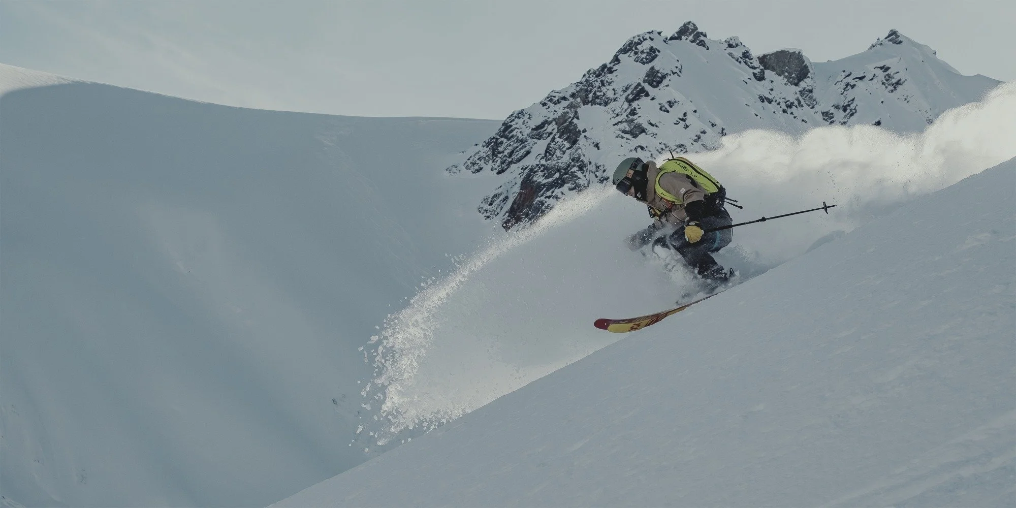 The same shot in flat log, before the LUT