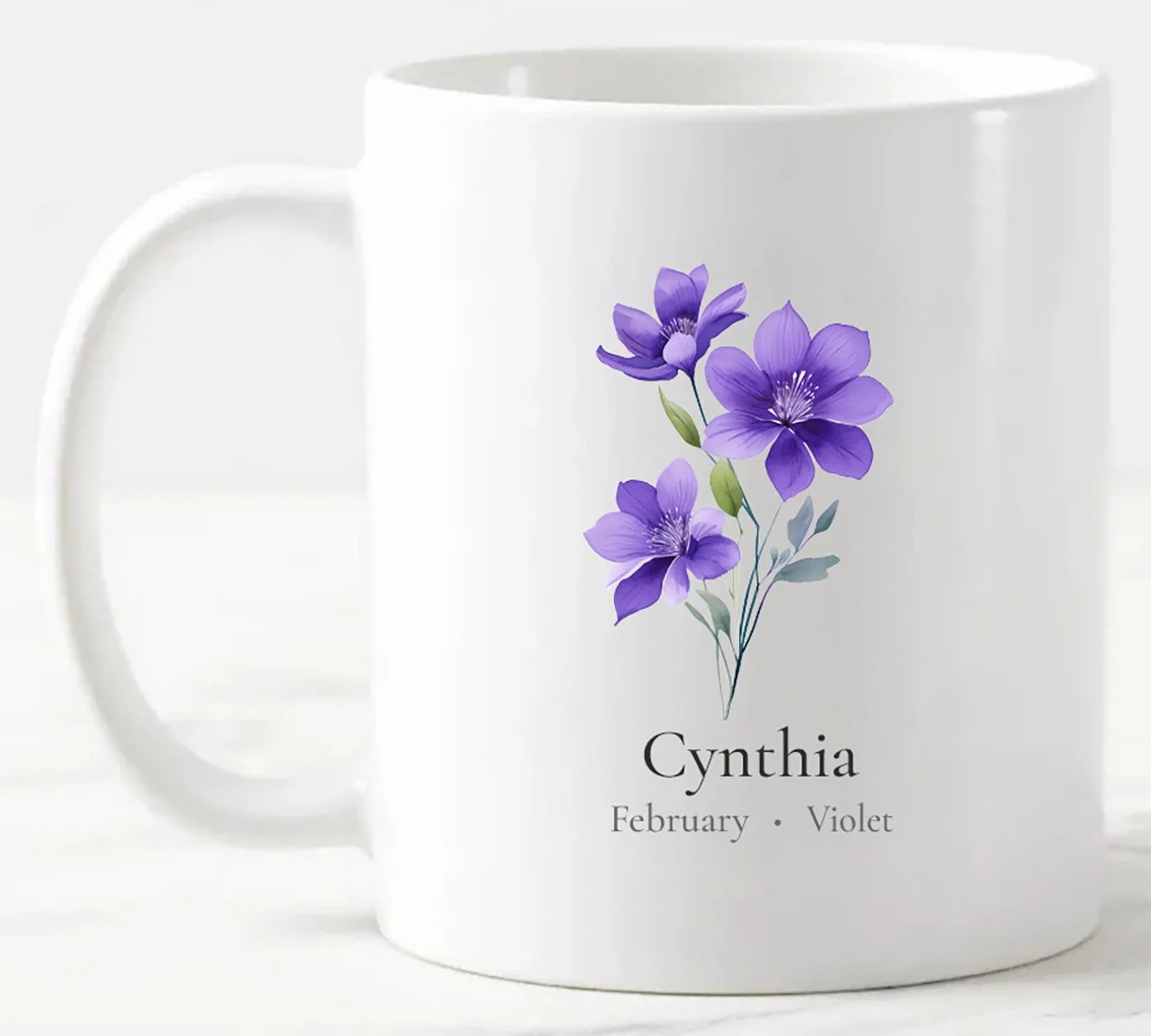 coffee  flower mug