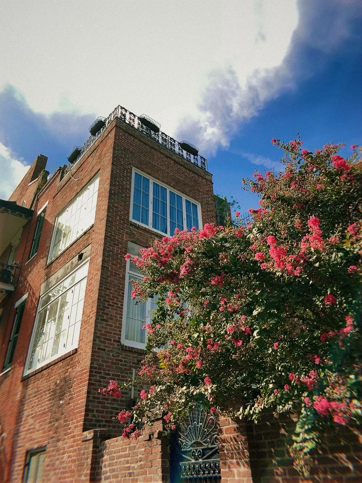 City Vibe from building in the French Quarter, New Orleans