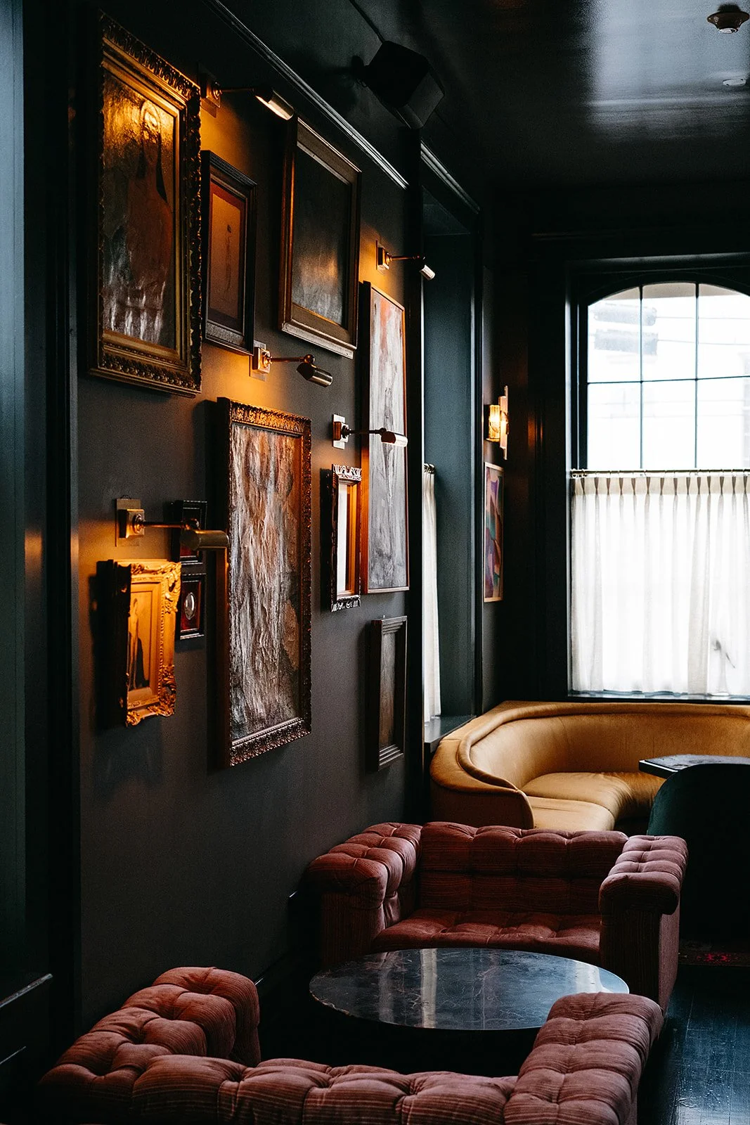 Side room at the Hotel St. Vincent in the Lower Garden District, New Orleans