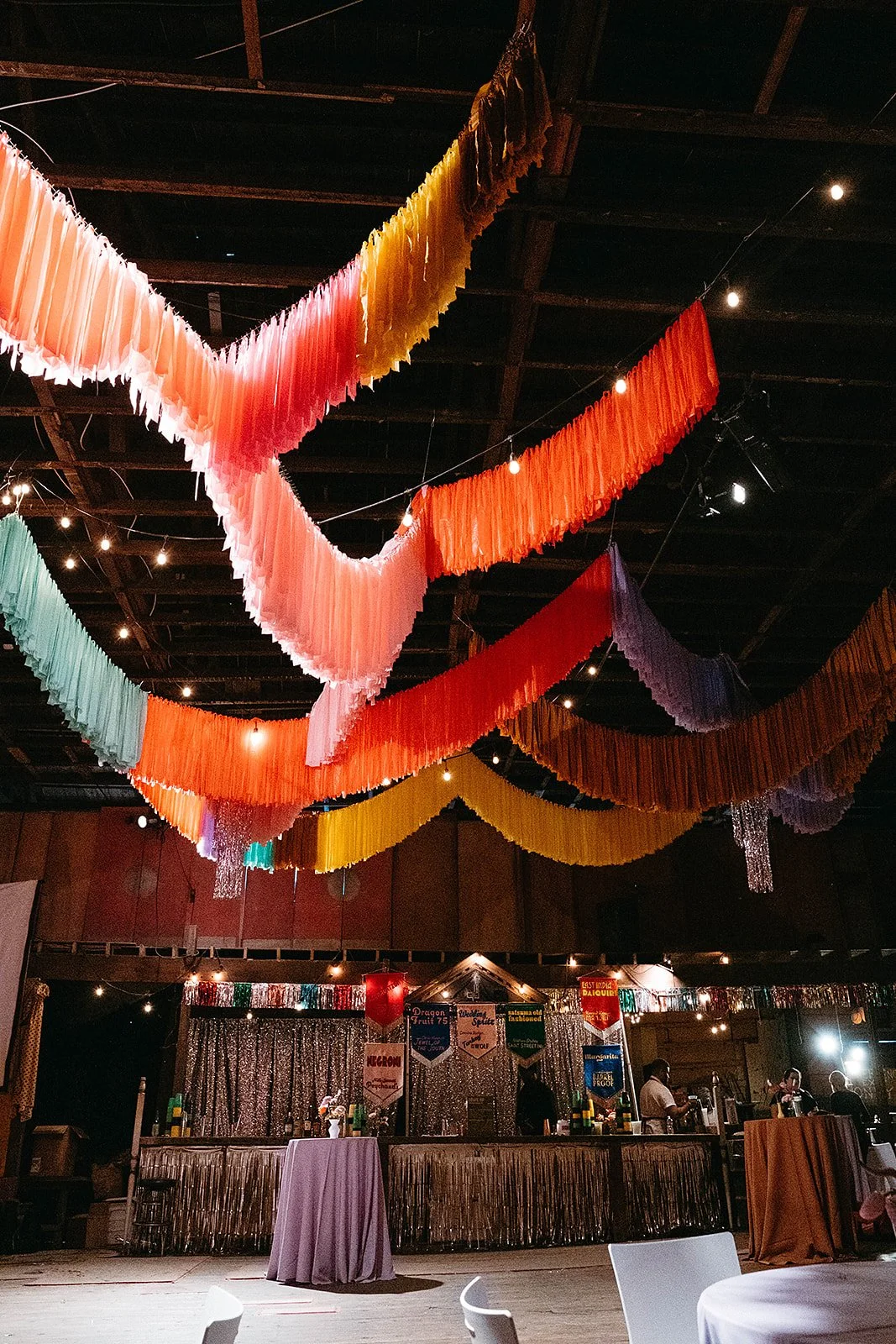 Hanging installations for a New Orleans Brand Activation.