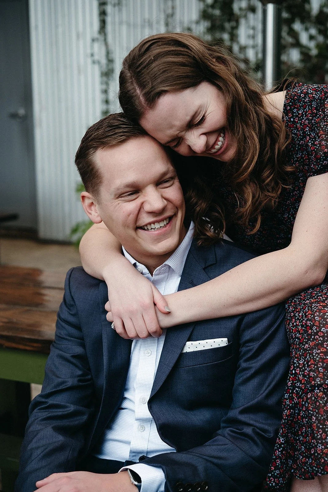 Engagement session photo in New Orleans