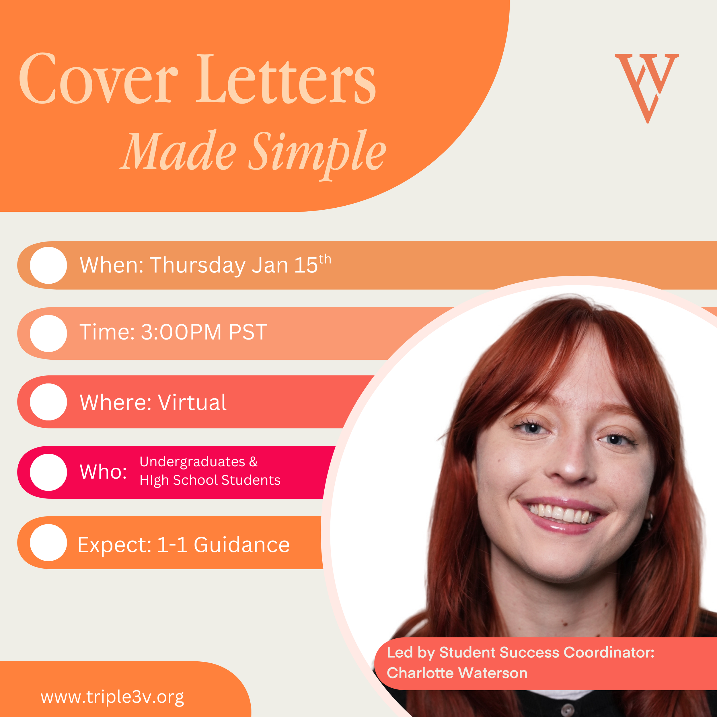 Coverletters Made Simple Workshop