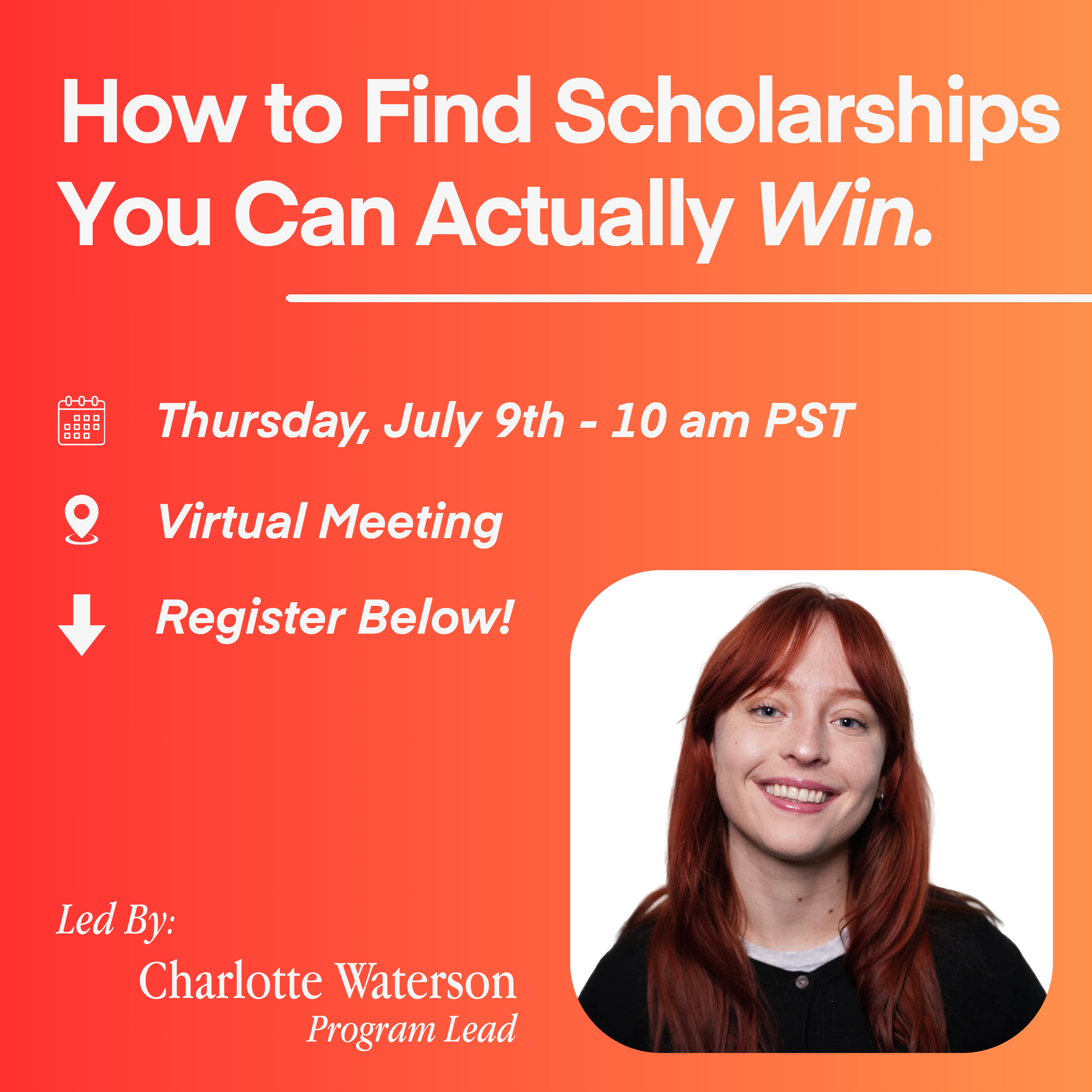 How to Find Scholarships  You Can Actually Win