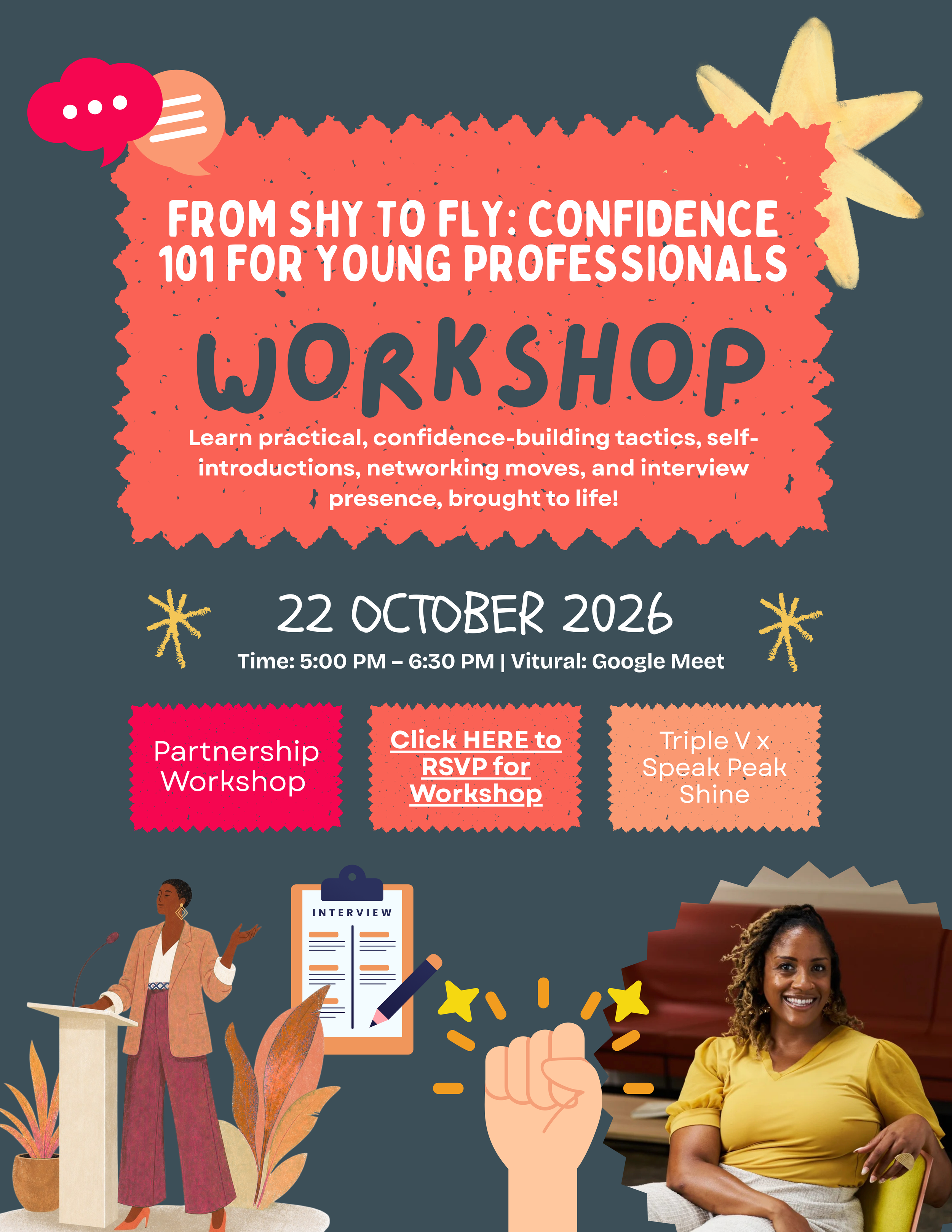 From Shy to Fly: Confidence 101 for Young Professionals