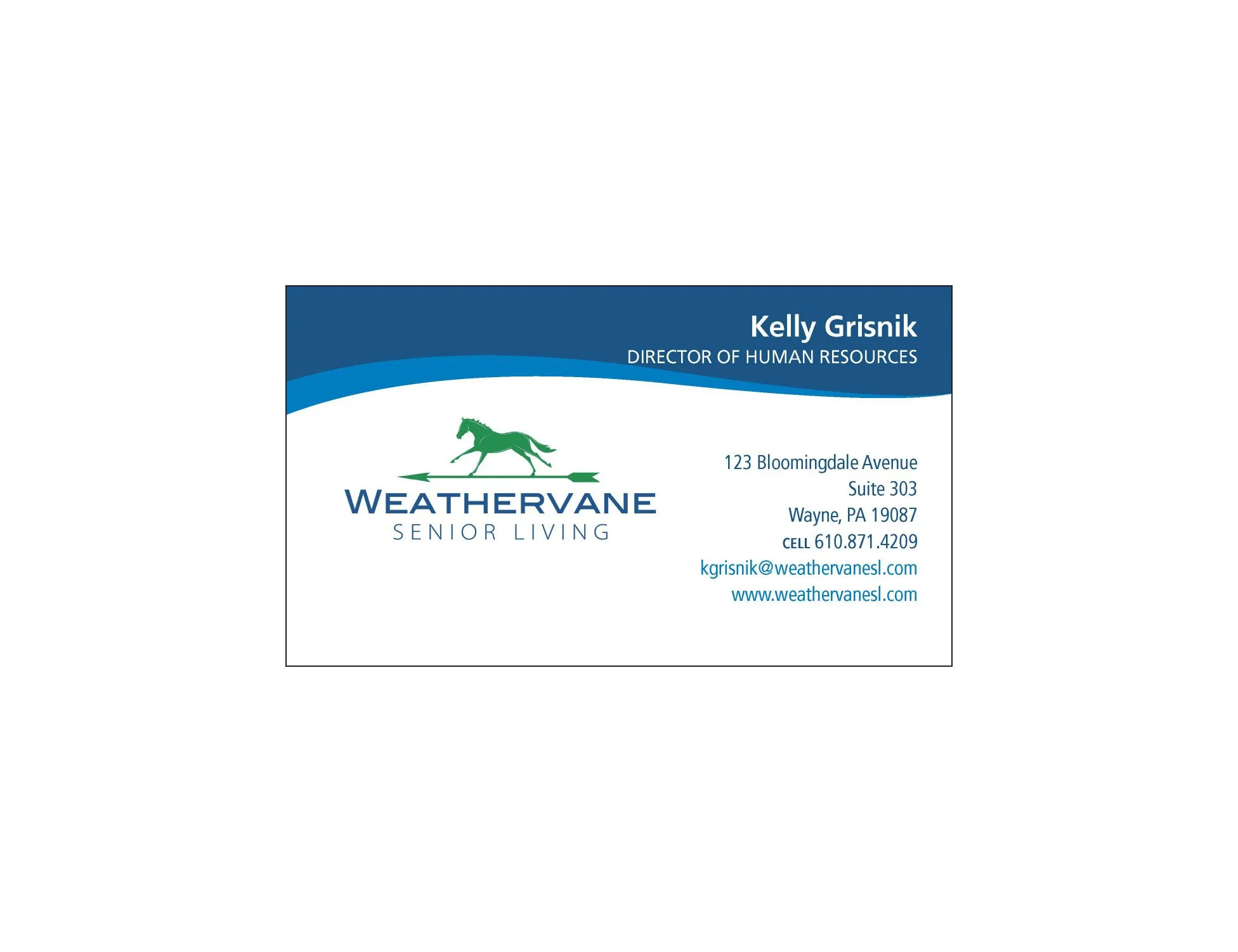 Senior Living - Business Cards