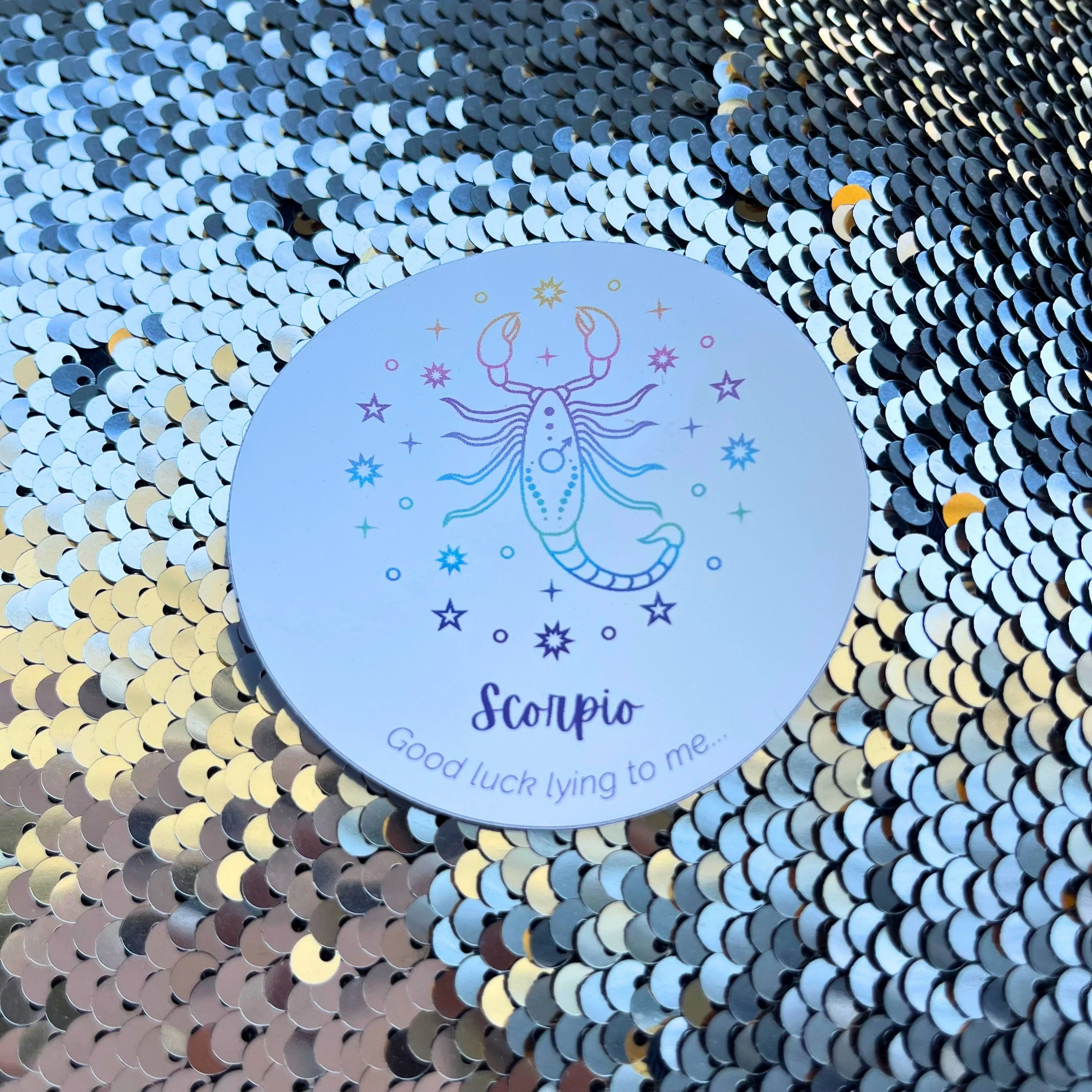 Scorpio Zodiac Sign Sticker