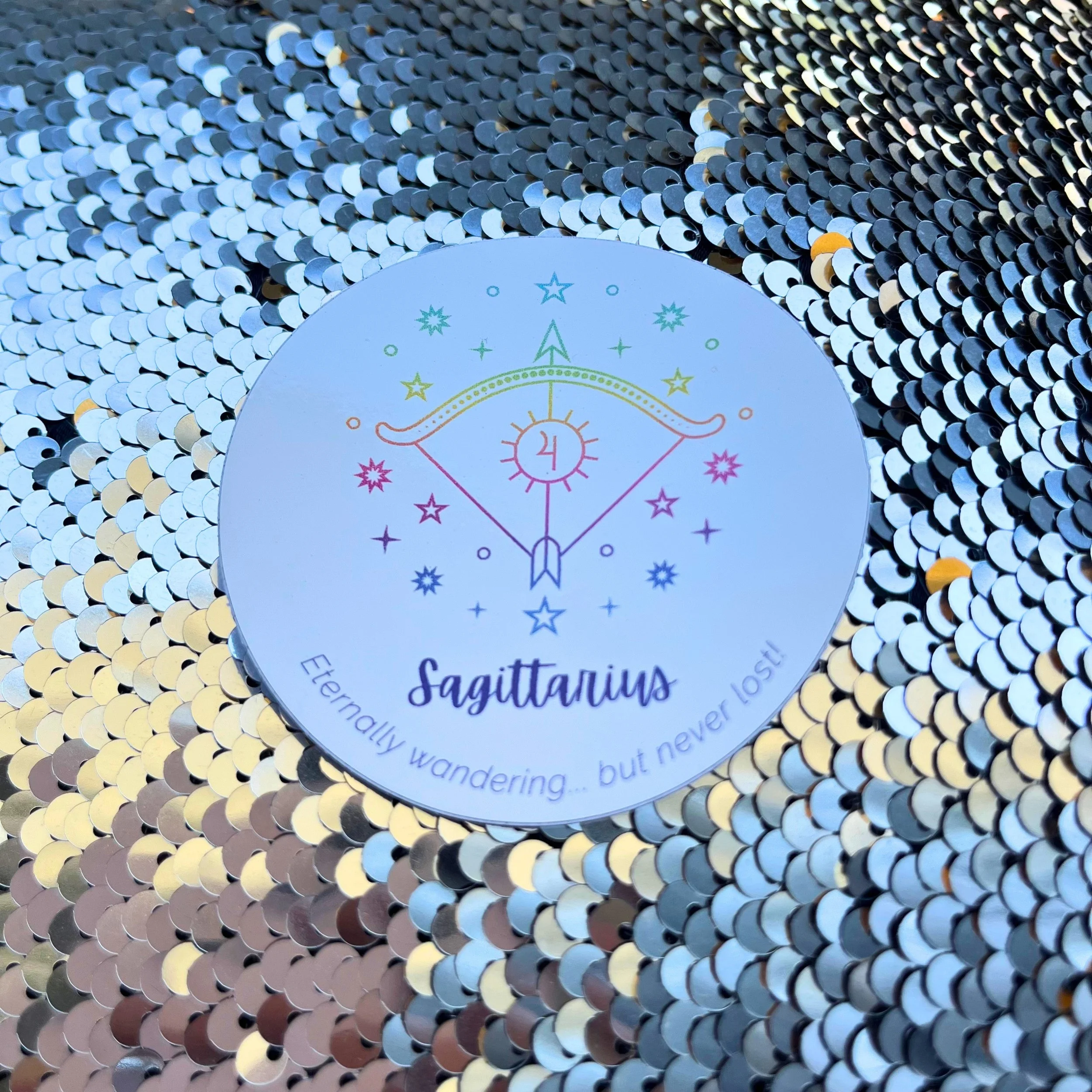 Sagittarius Zodiac Sign Sticker
