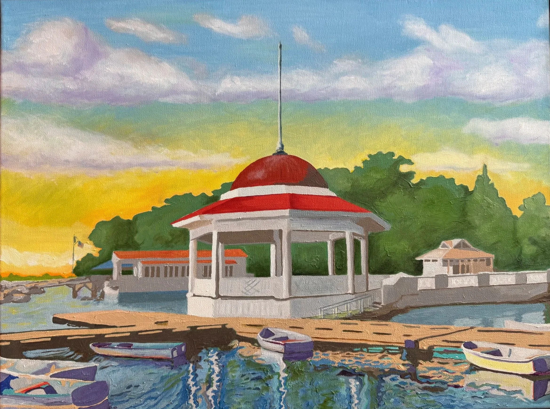 "Tucks Point," (print only) 18"x24" and 12"x16"