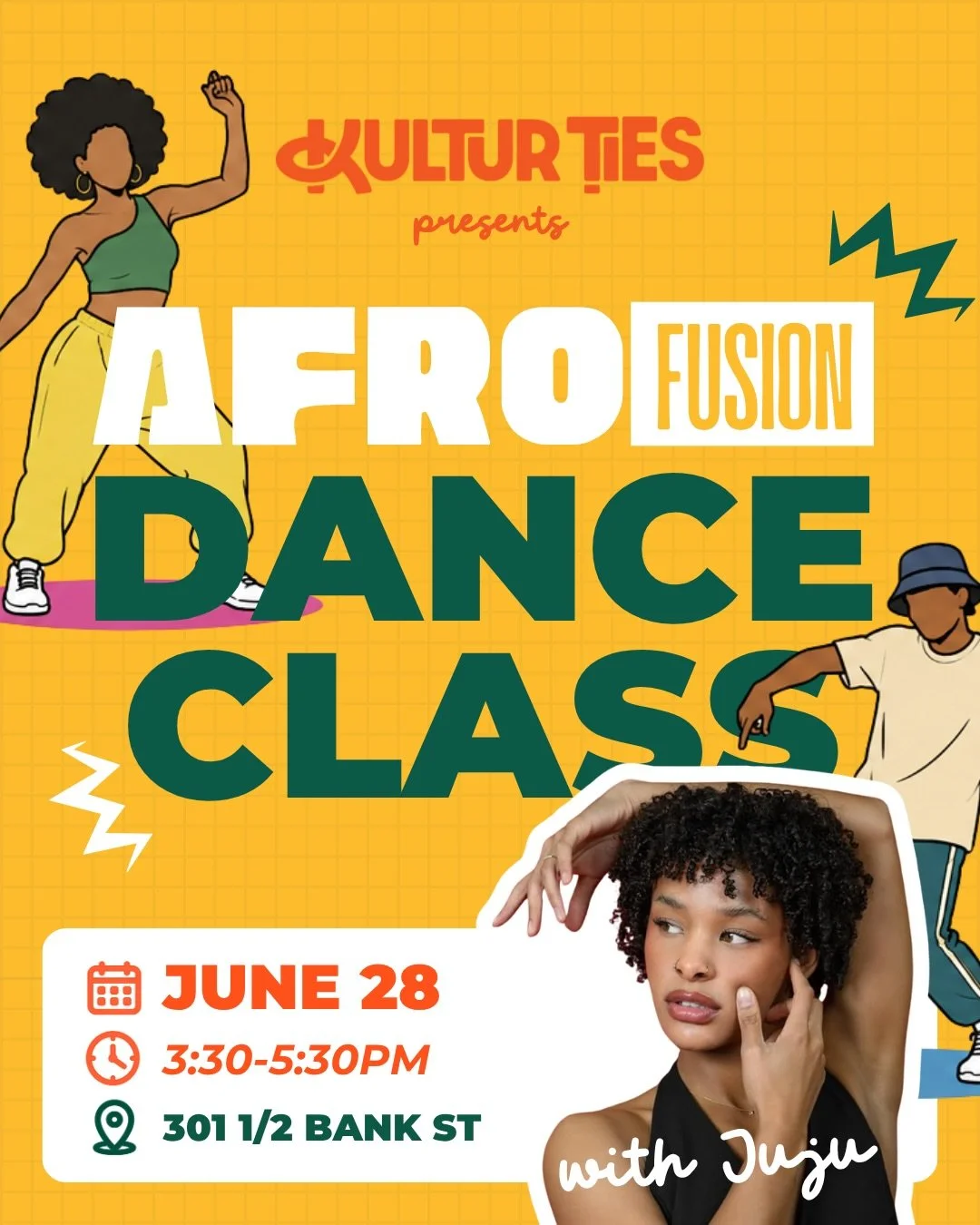 Ottawa, let&rsquo;s move 💃🏾🌍✨

Afrofusion is up next in our World Cup dance series, and Juju is bringing the heat 🔥

Ottawa dance lovers, beginners, first-timers looking to try something new&hellip; this one&rsquo;s for ALL of you.

Bring your fl