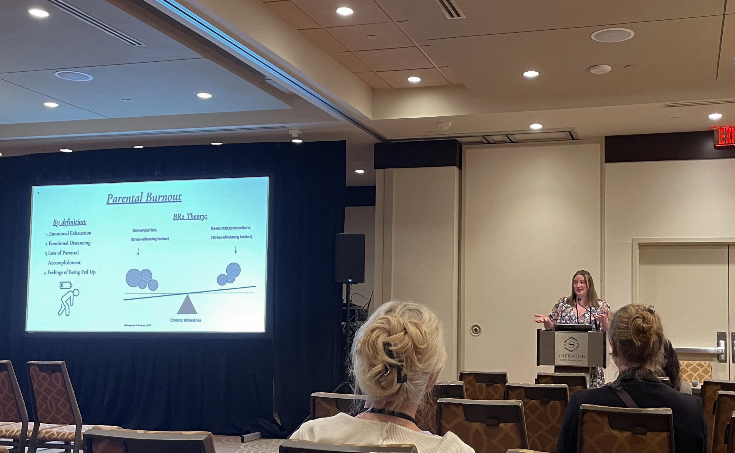 Jamie presenting at the 2026 World Association of Infant Mental Health conference in Toronto, Canada!