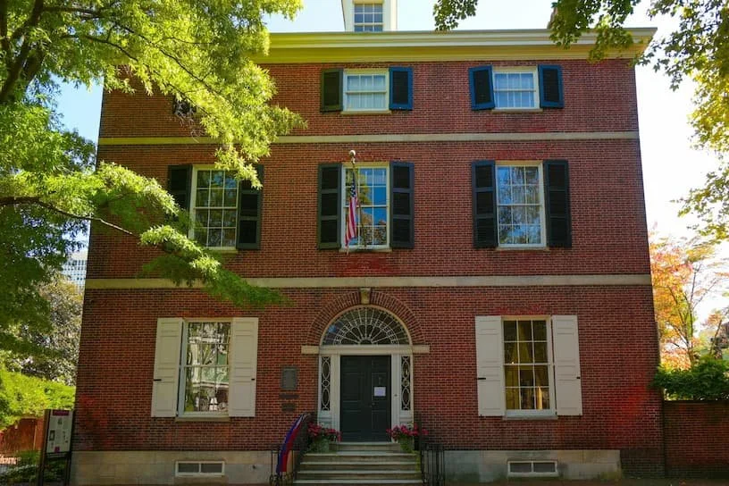 The Hill-Physick House in Society Hill, Philadelphia, a Federal-style mansion featured on Join or Die’s historic America 250 walking tours.