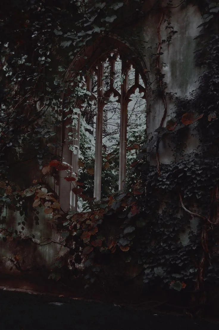Gothic garden window