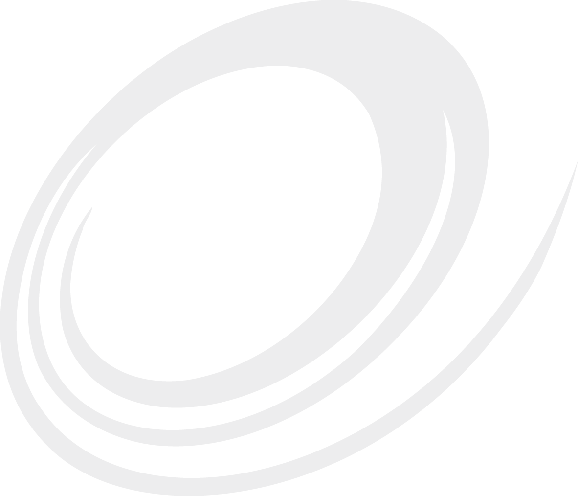 Close-up of a black rubber O-ring gasket or seal.