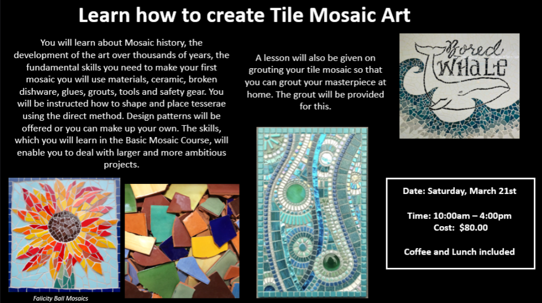 Learn how to create Tile Mosaic Art