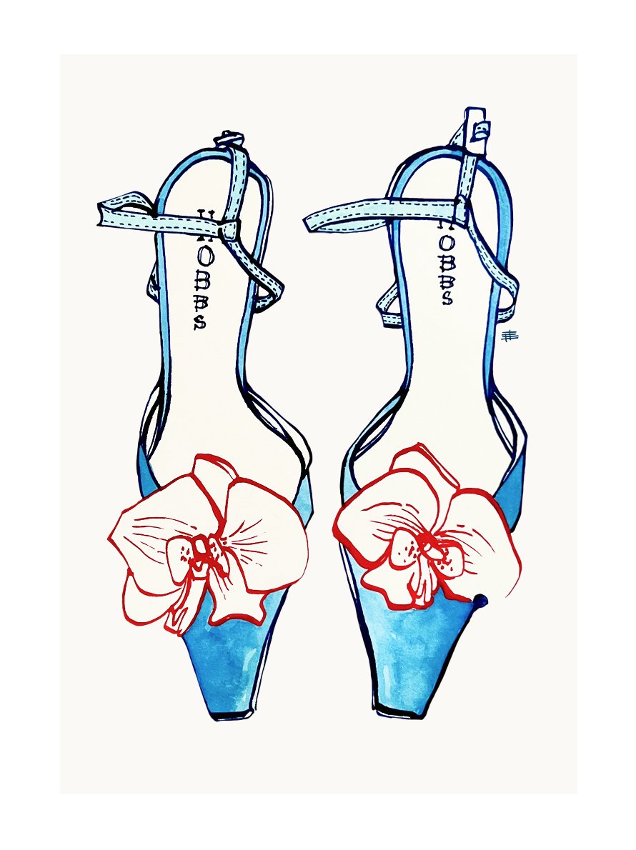 Hobbs, 2025 
Paper, ink
14 × 21 cm