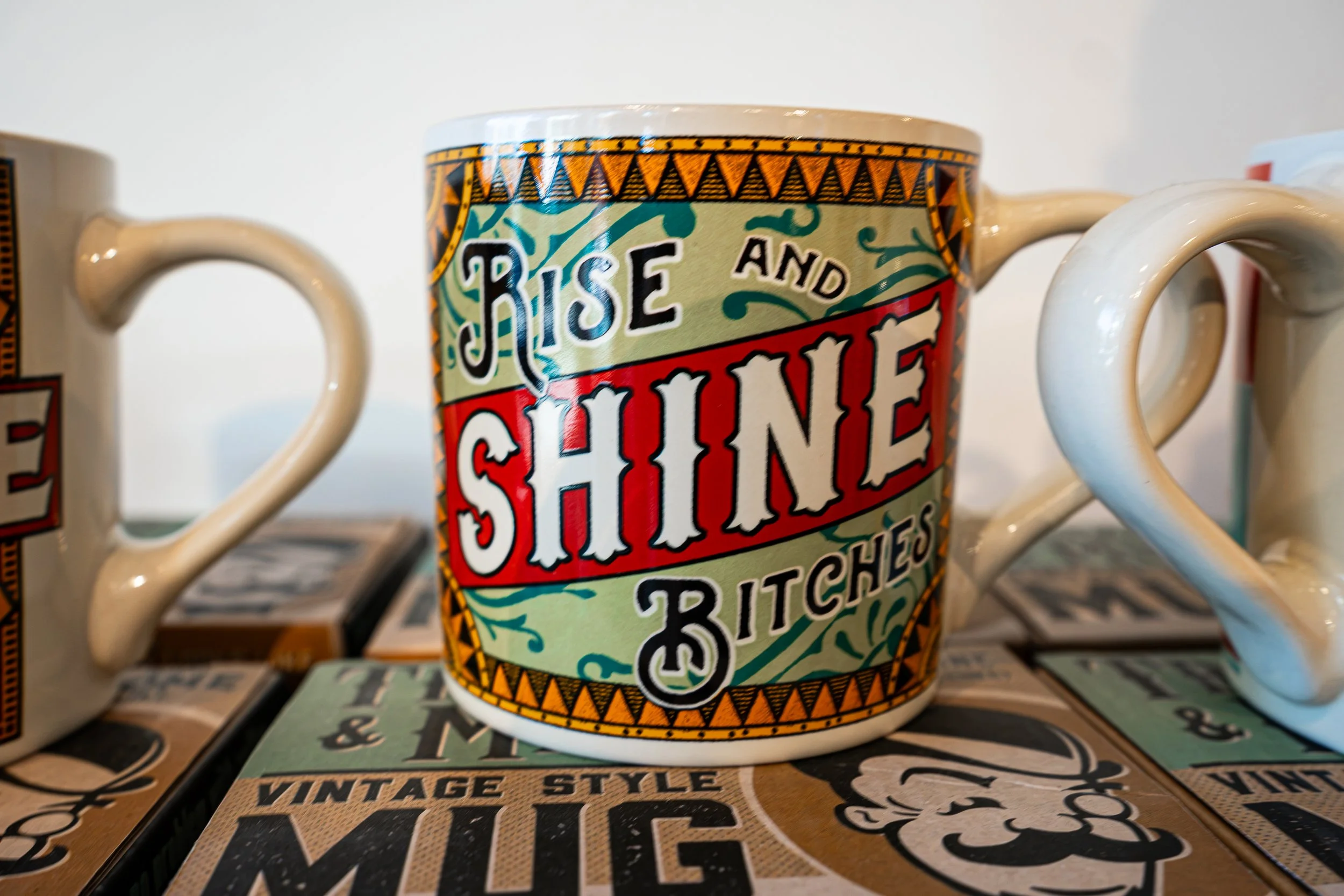 Rise and shine, bitches! We've got awesome shit to do, right after this coffee, a pastry, and about an hour of scrolling. 