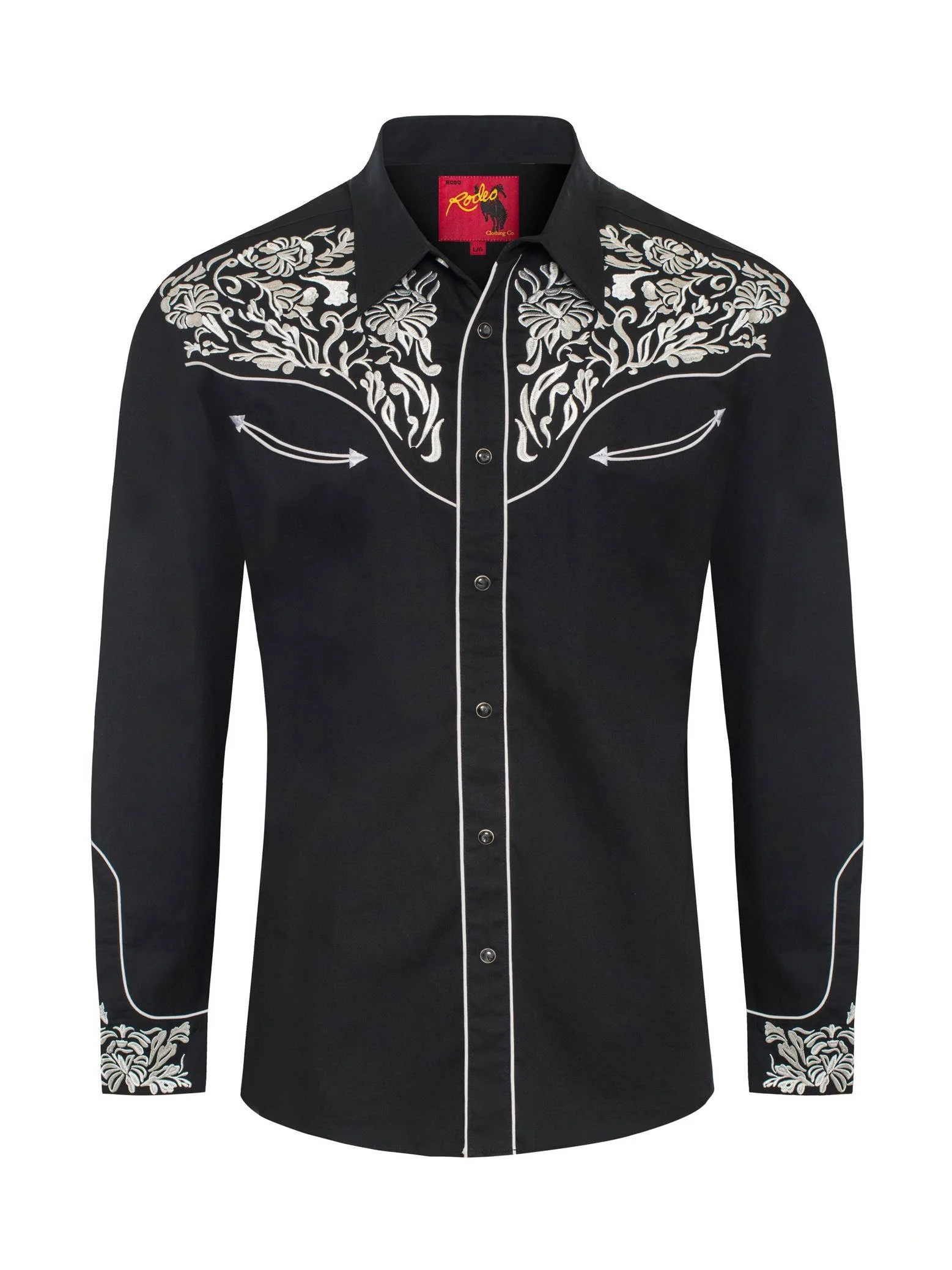 Rodeo Clothing creates western looks for the hootenanny and honkey tonks. Maybe a little fancy for calf ropin', but perfect for boot scootin'.