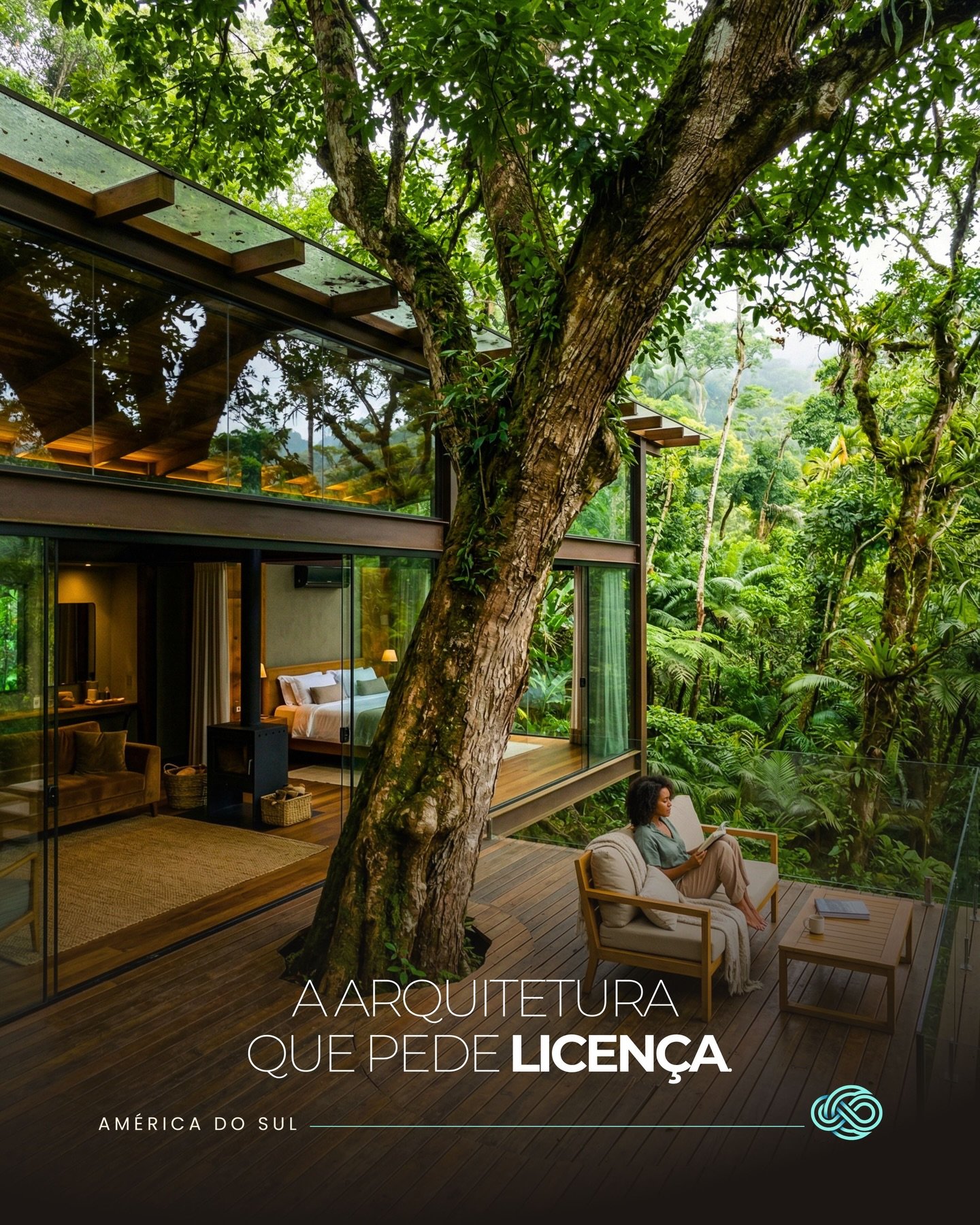 O concreto deu lugar &agrave; integra&ccedil;&atilde;o. Os projetos hoteleiros mais fascinantes do mundo hoje n&atilde;o tentam dominar a paisagem; eles pedem permiss&atilde;o para existir nela. 

O design biof&iacute;lico une o conforto absoluto &ag