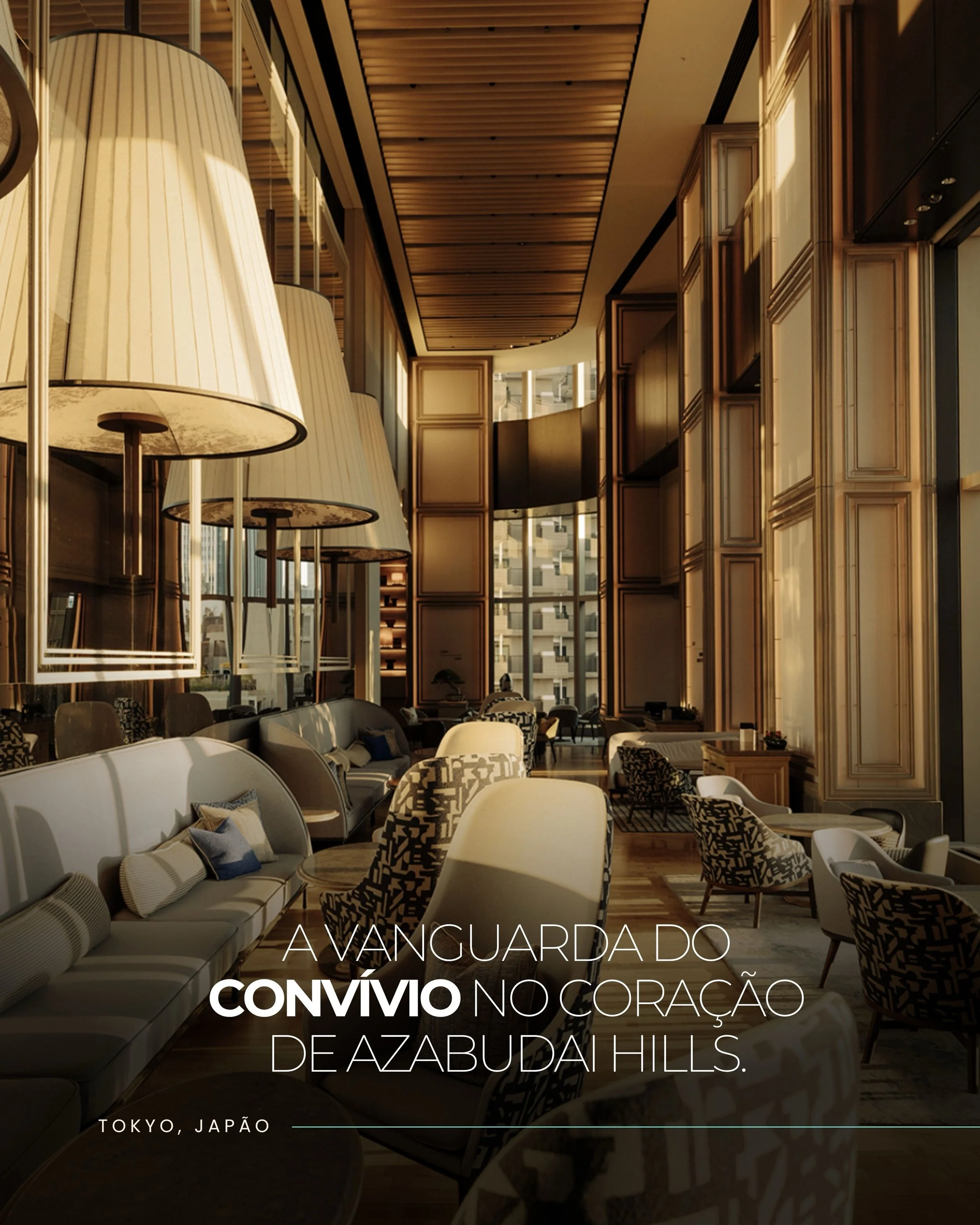 Inserido no distrito de Azabudai Hills, o Janu T&oacute;quio reinterpreta a hospitalidade urbana ao integrar a hotelaria de alto padr&atilde;o a um ecossistema com extensa cobertura verde. 

O projeto assinado por Thomas Heatherwick une arquitetura c