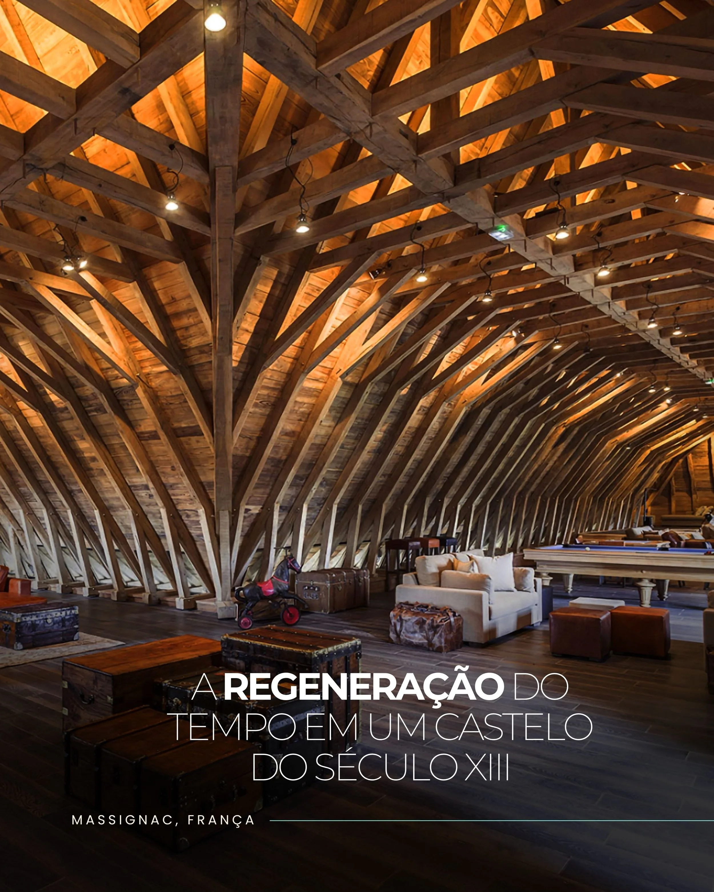 Na regi&atilde;o de Charente, no sul da Fran&ccedil;a, o Domaine des &Eacute;tangs, Auberge Resorts Collection prova que a restaura&ccedil;&atilde;o do patrim&ocirc;nio hist&oacute;rico e a conserva&ccedil;&atilde;o da biodiversidade caminham juntas.