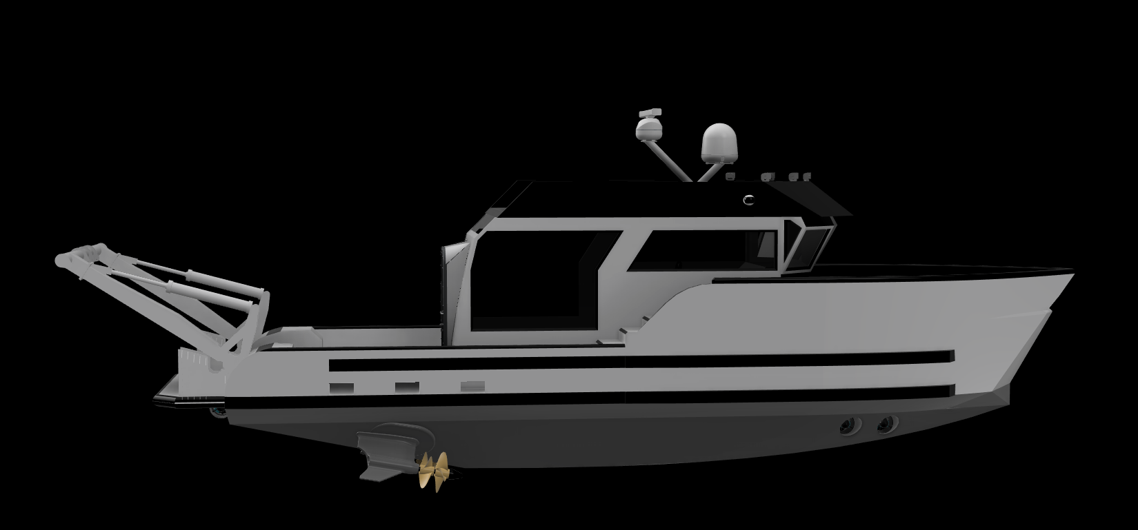 38ft Dive-Support Vessel
