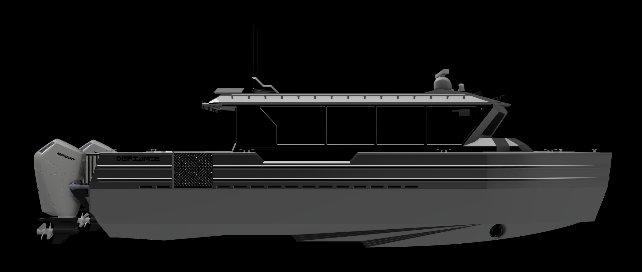 30ft Stepped Hull Catamaran Fishing Twin 600hp 1.PNG