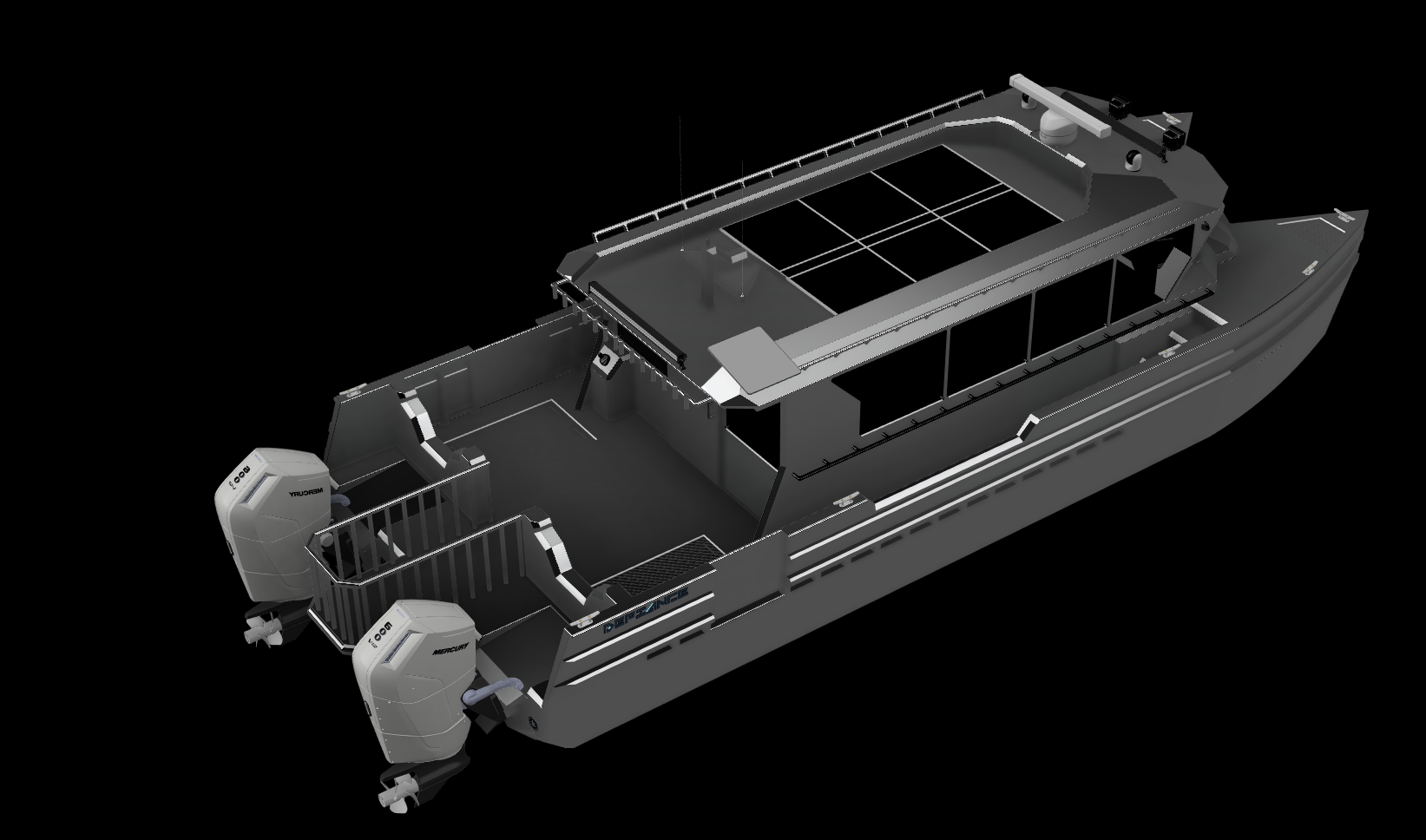 30ft Stepped Hull Catamaran Fishing Twin 600hp 4.PNG