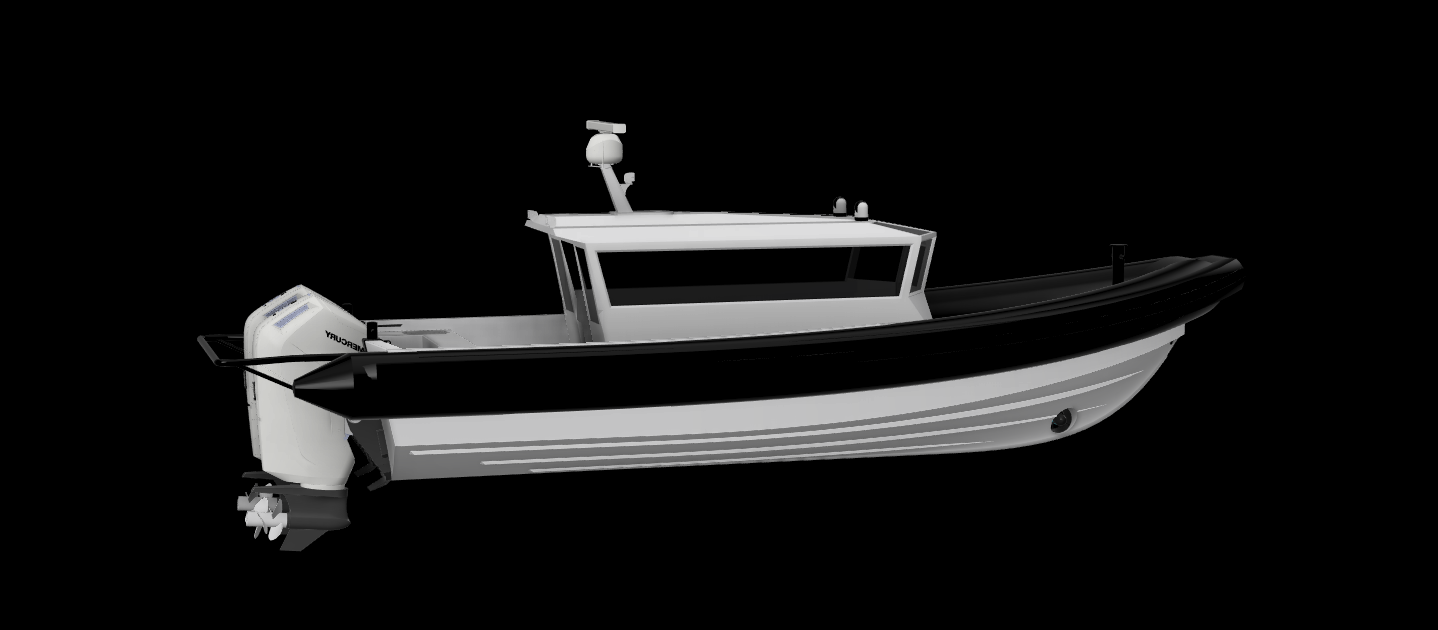 34ft Commercial Rhib