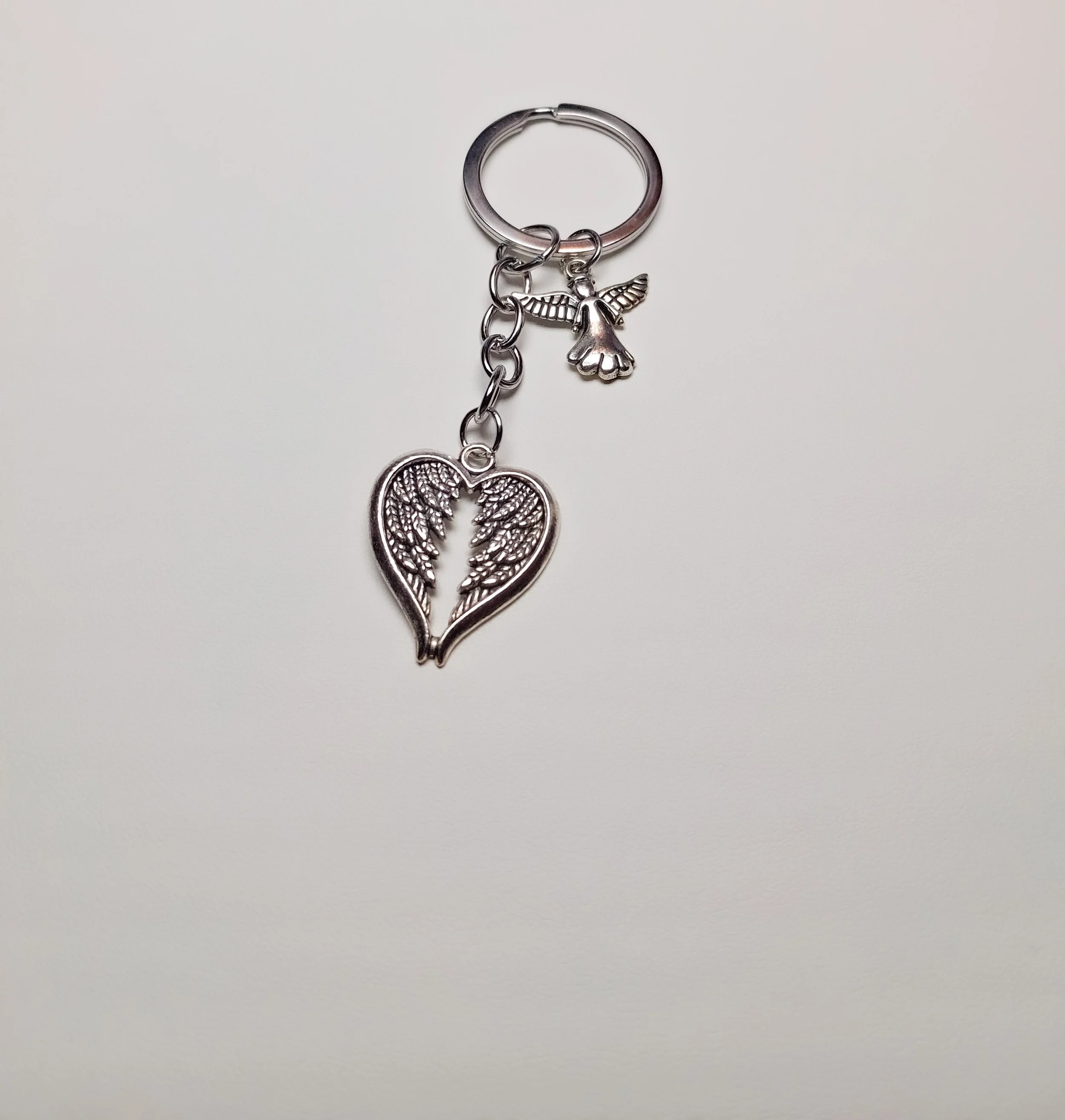 Porte-clés "Coeur et Ange"