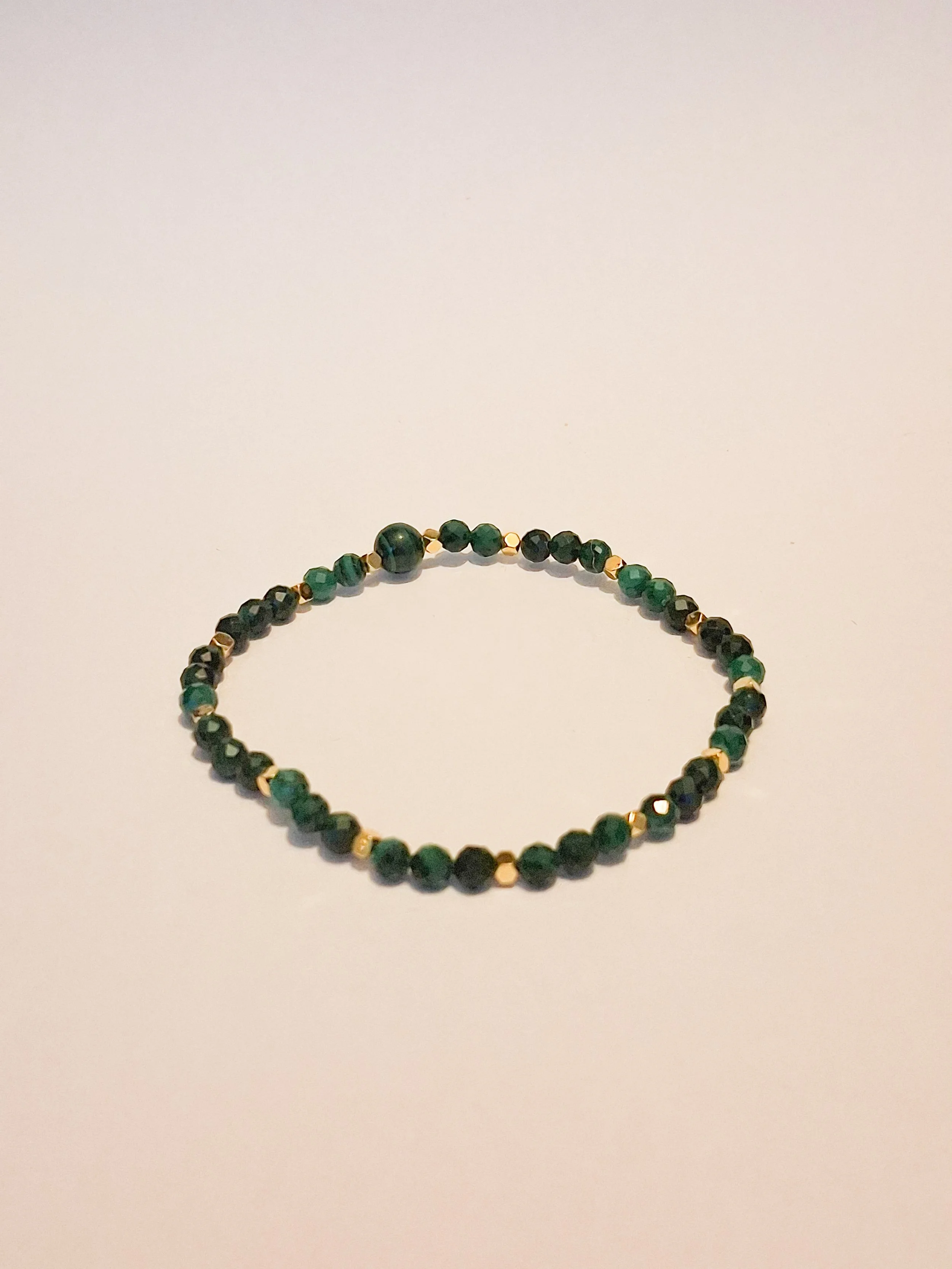 Bracelet "Malaé" - Malachite