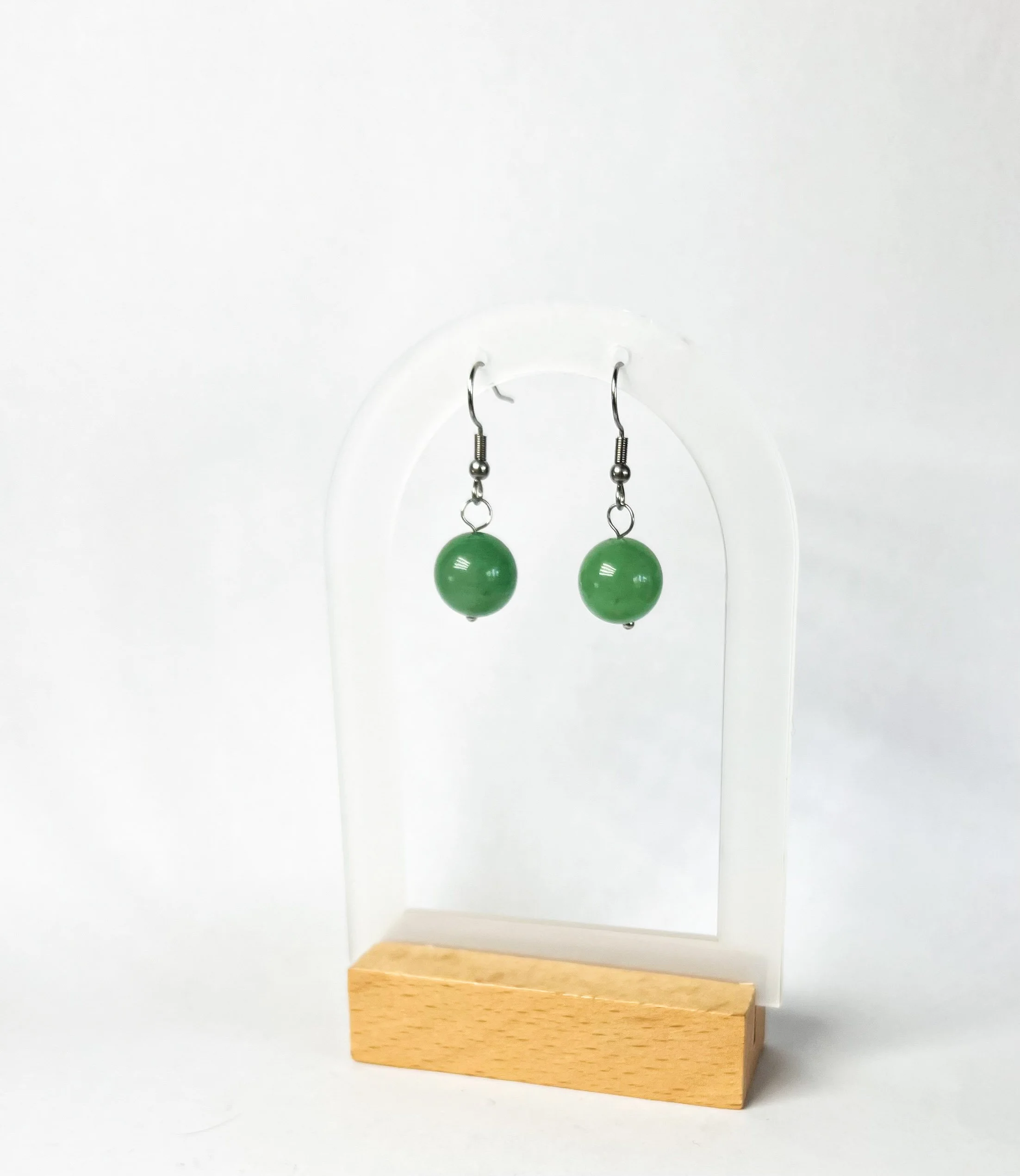 Boucles d'oreilles "Eden" - Aventurine