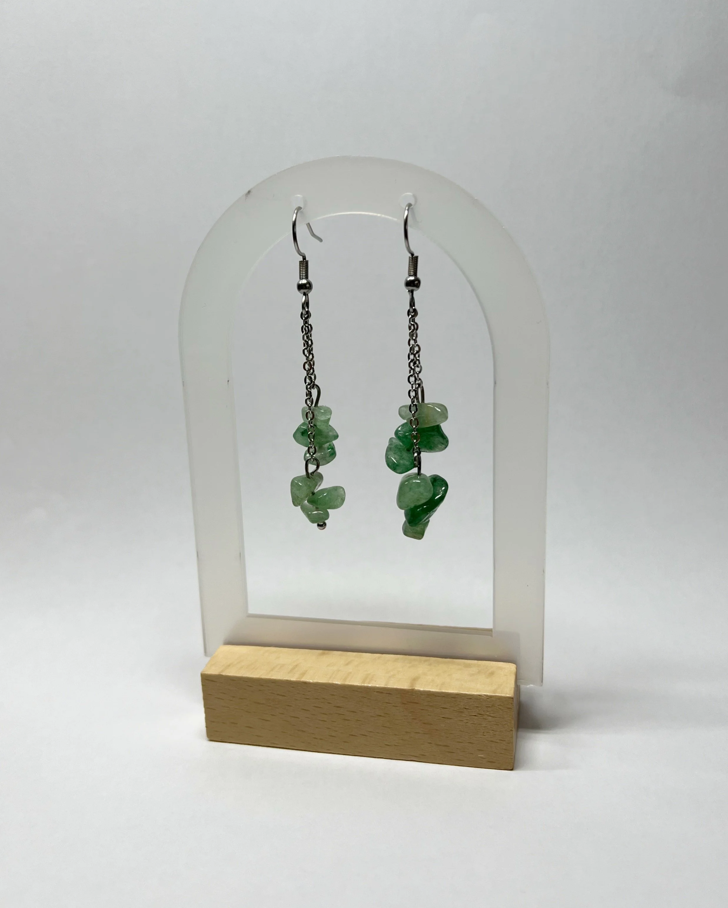 Boucles d'oreilles "Alexia" - Aventurine