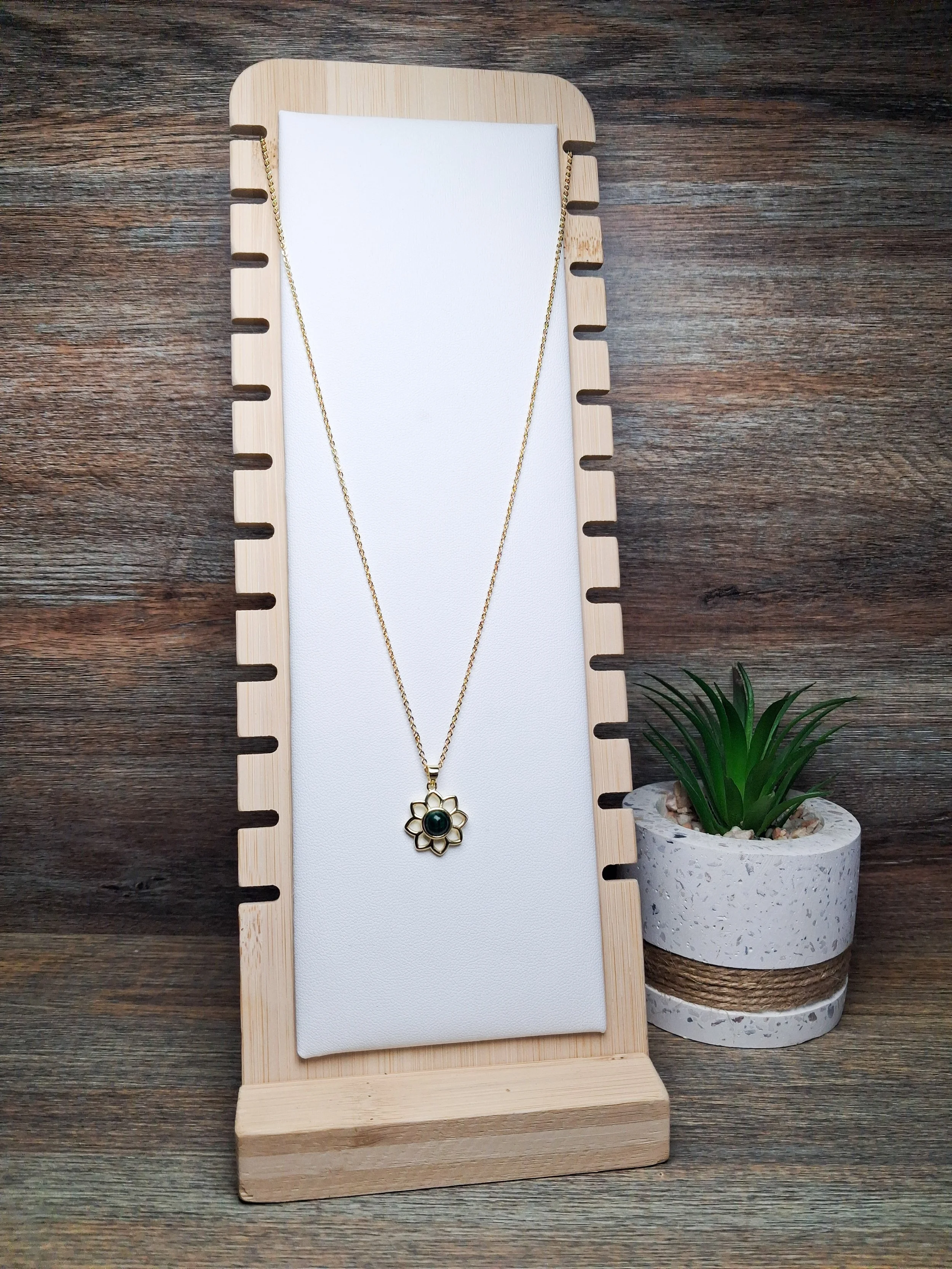 Collier "Jadéa" - Malachite