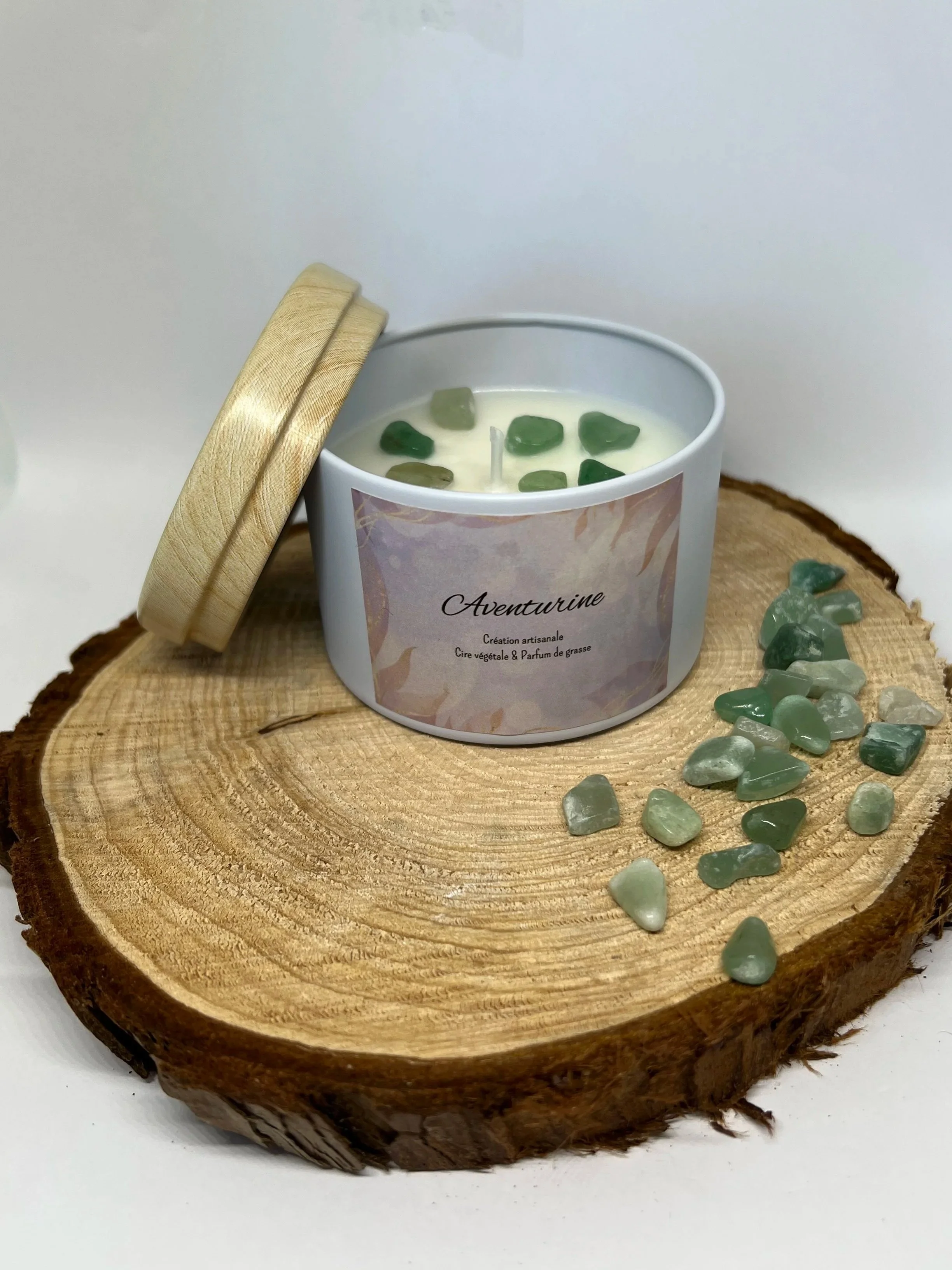 Bougie "Aventurine" - 90g