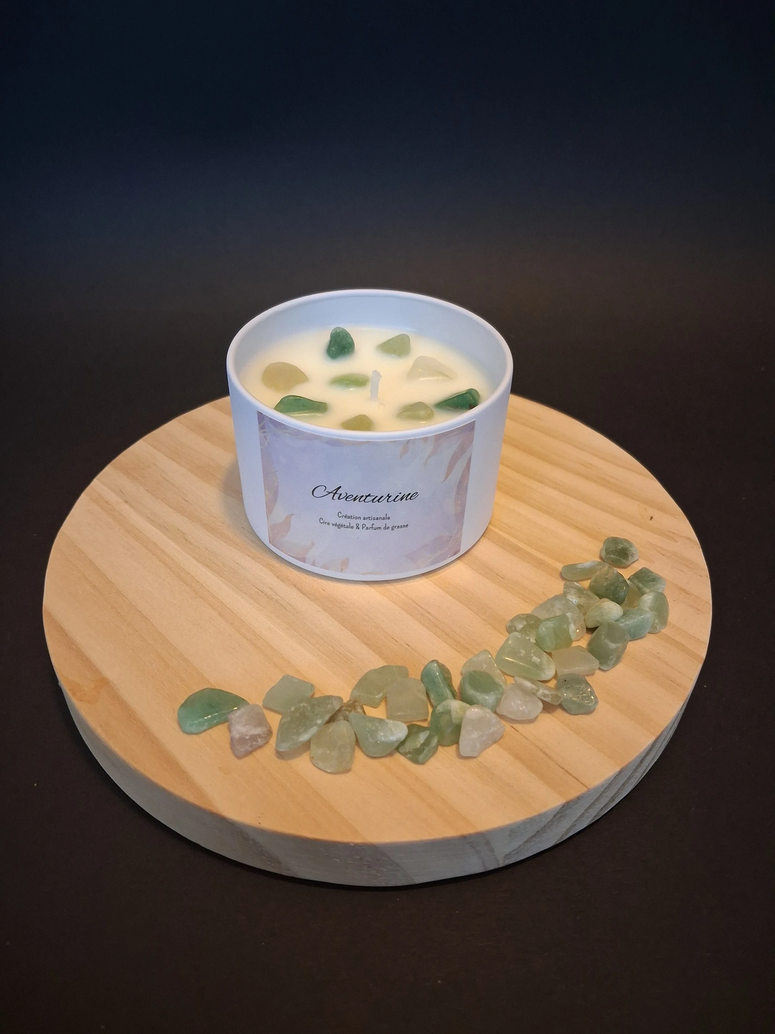 Bougie "Aventurine" - 90g