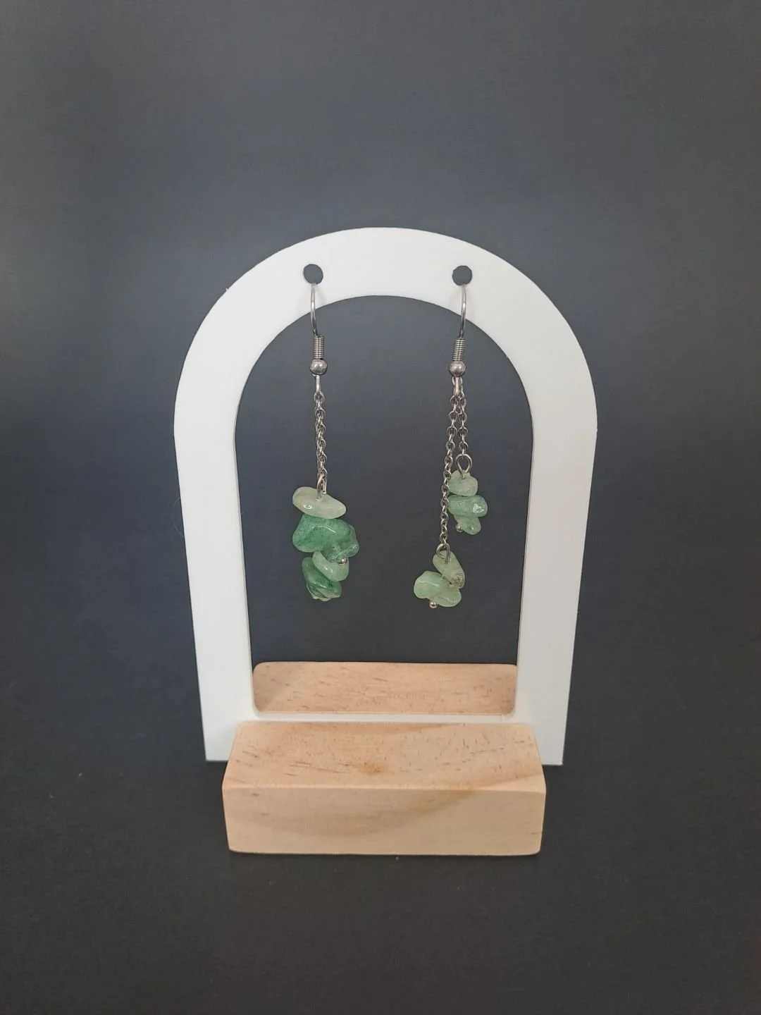 Boucles d'oreilles "Alexia" - Aventurine