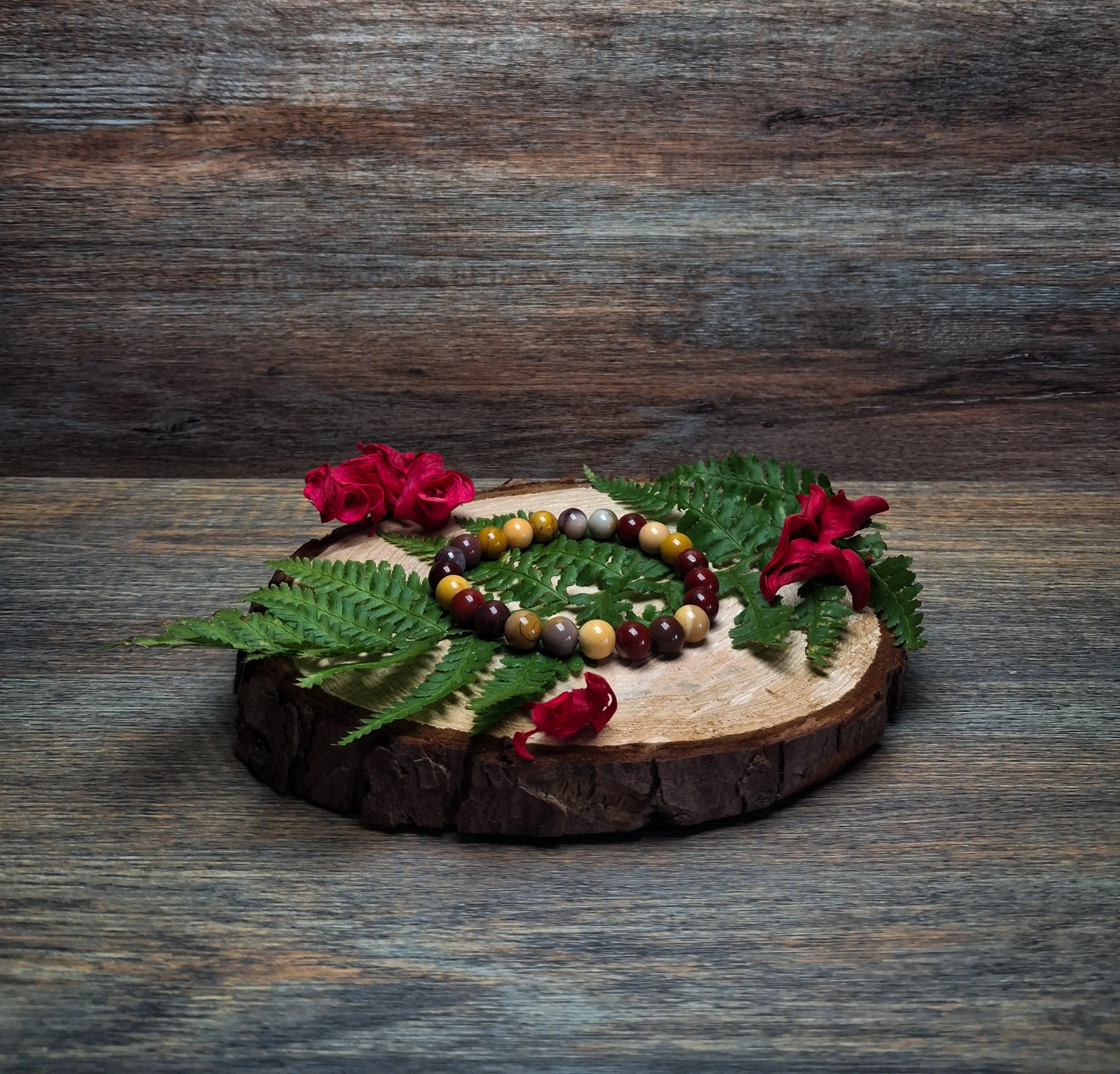 Bracelet Jaspe Mokaite