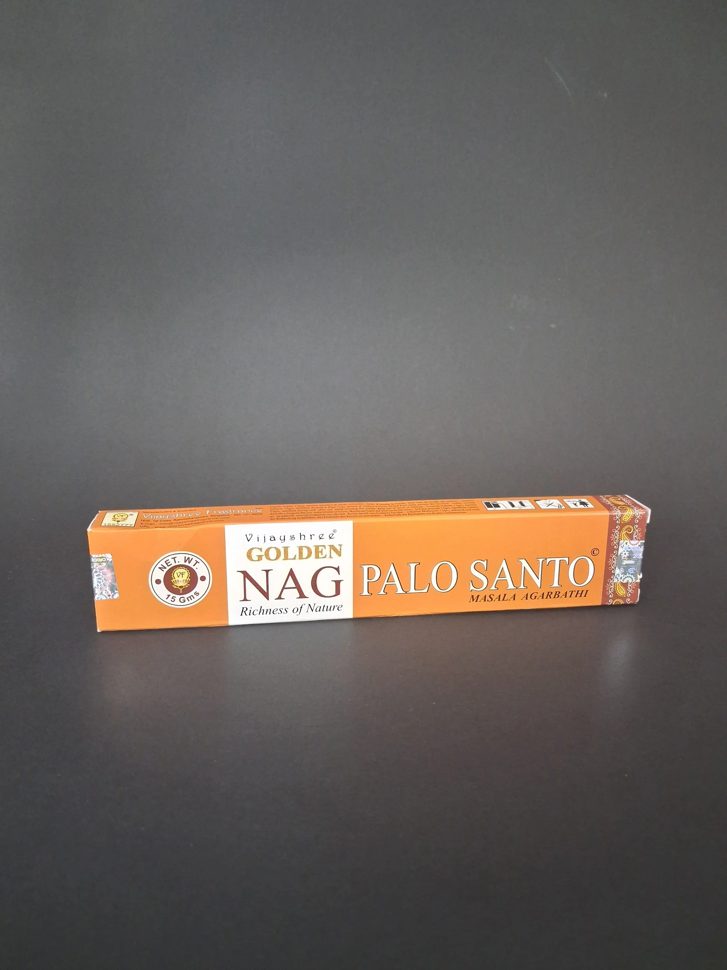 Encens Golden NagChampa - Palo Santo