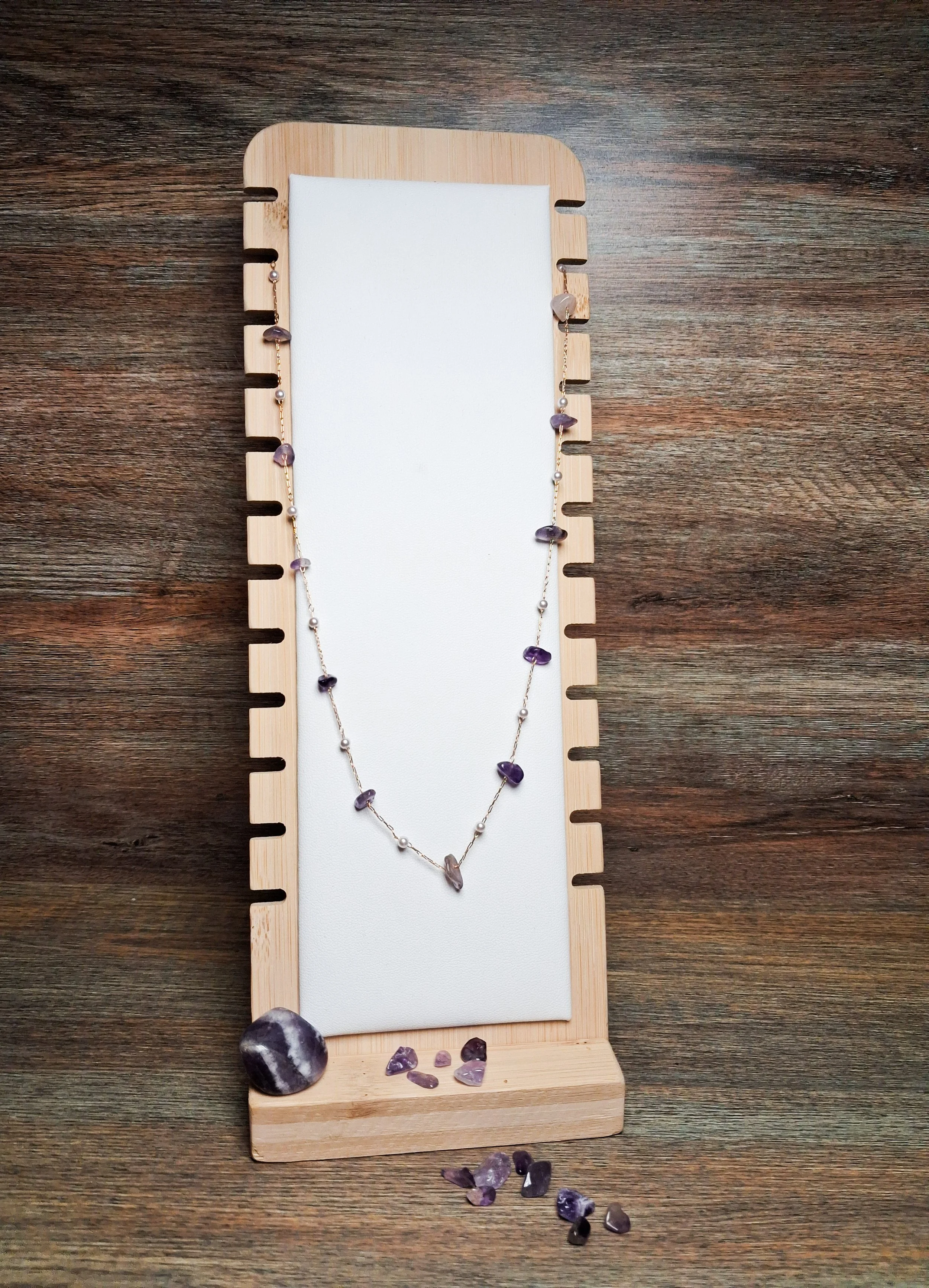 Collier "Aurora"  Améthyste