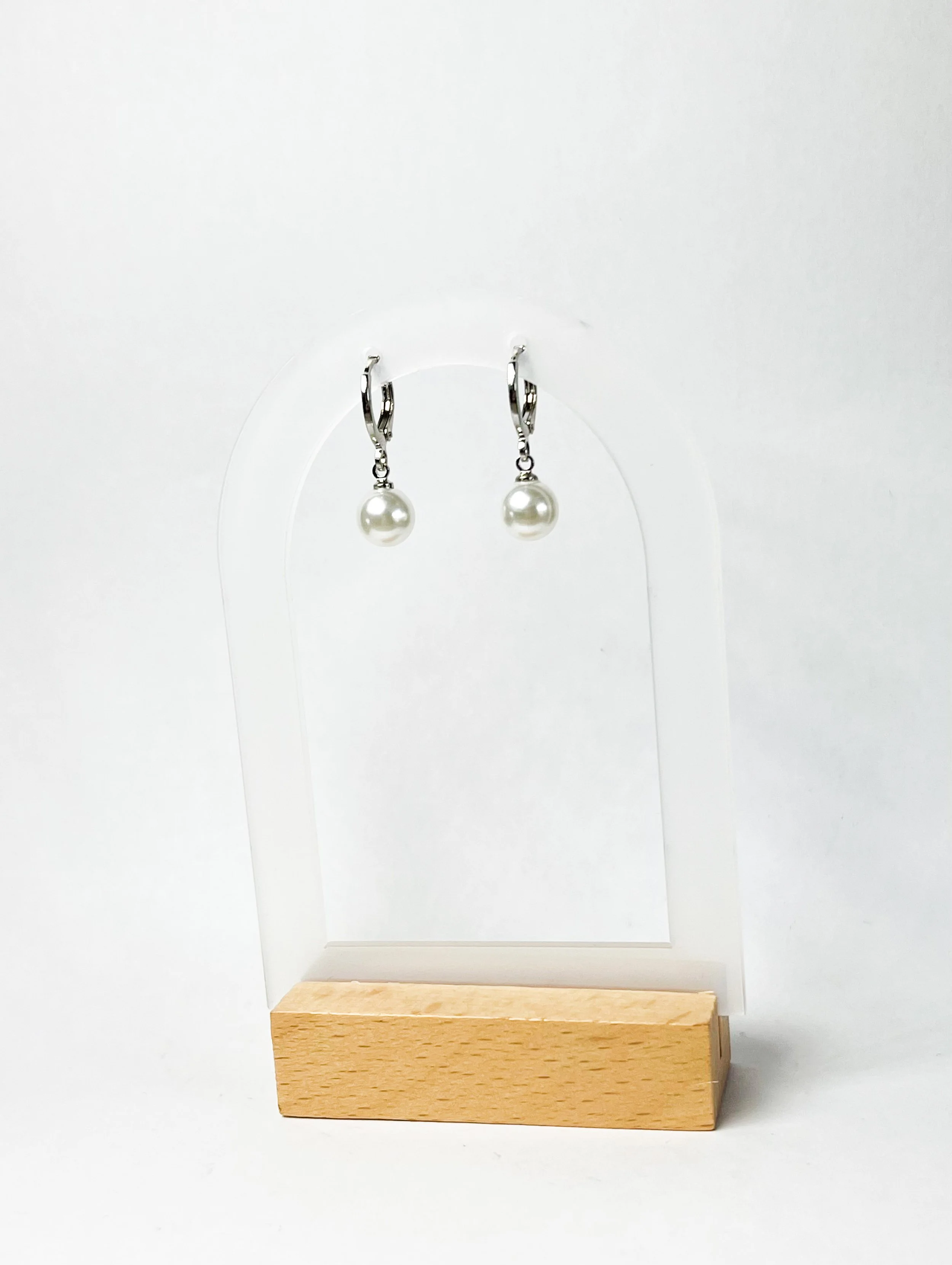 Boucles d'oreilles "Eclat perlé"