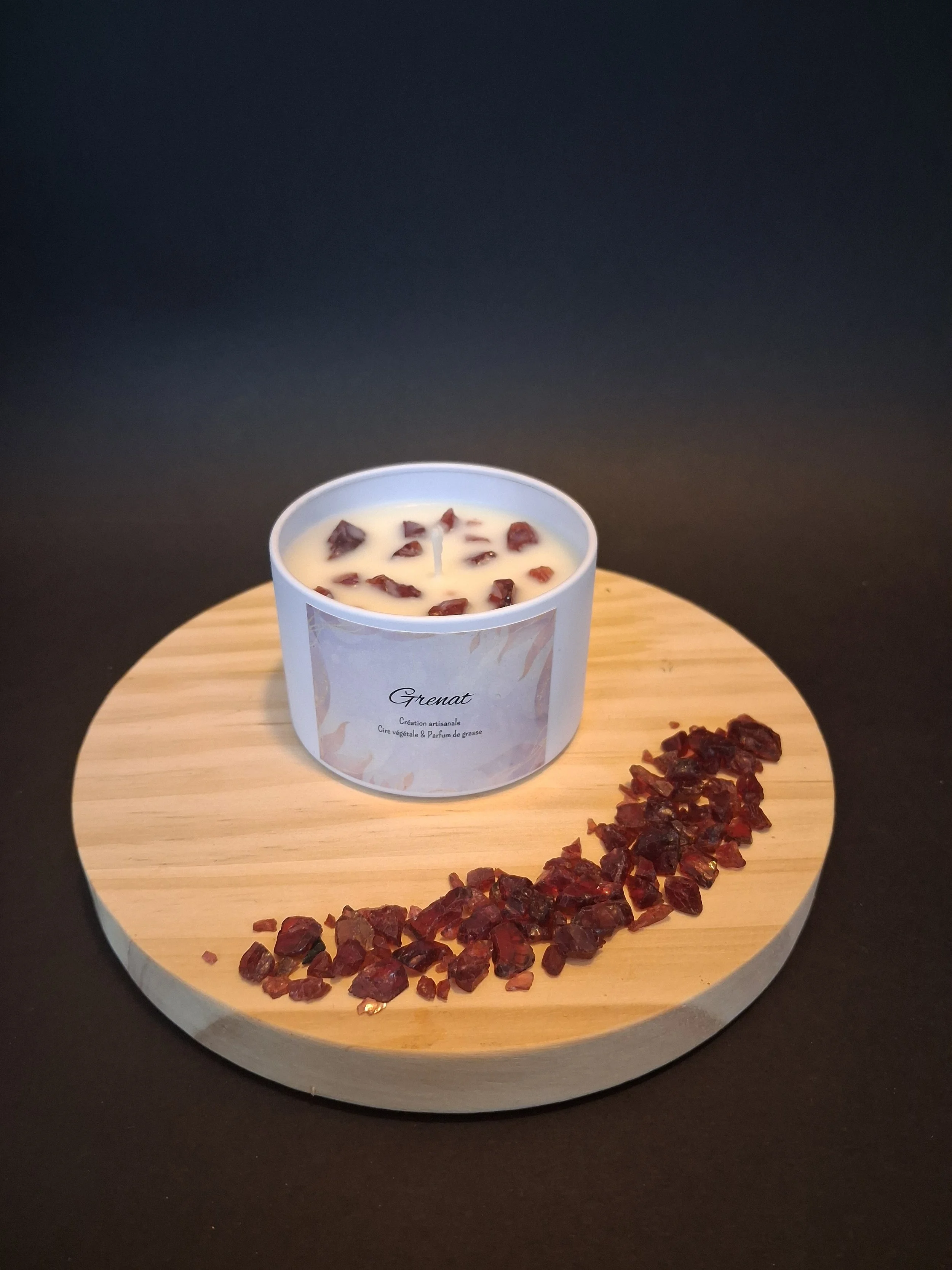 Bougie "Grenat" - 90g