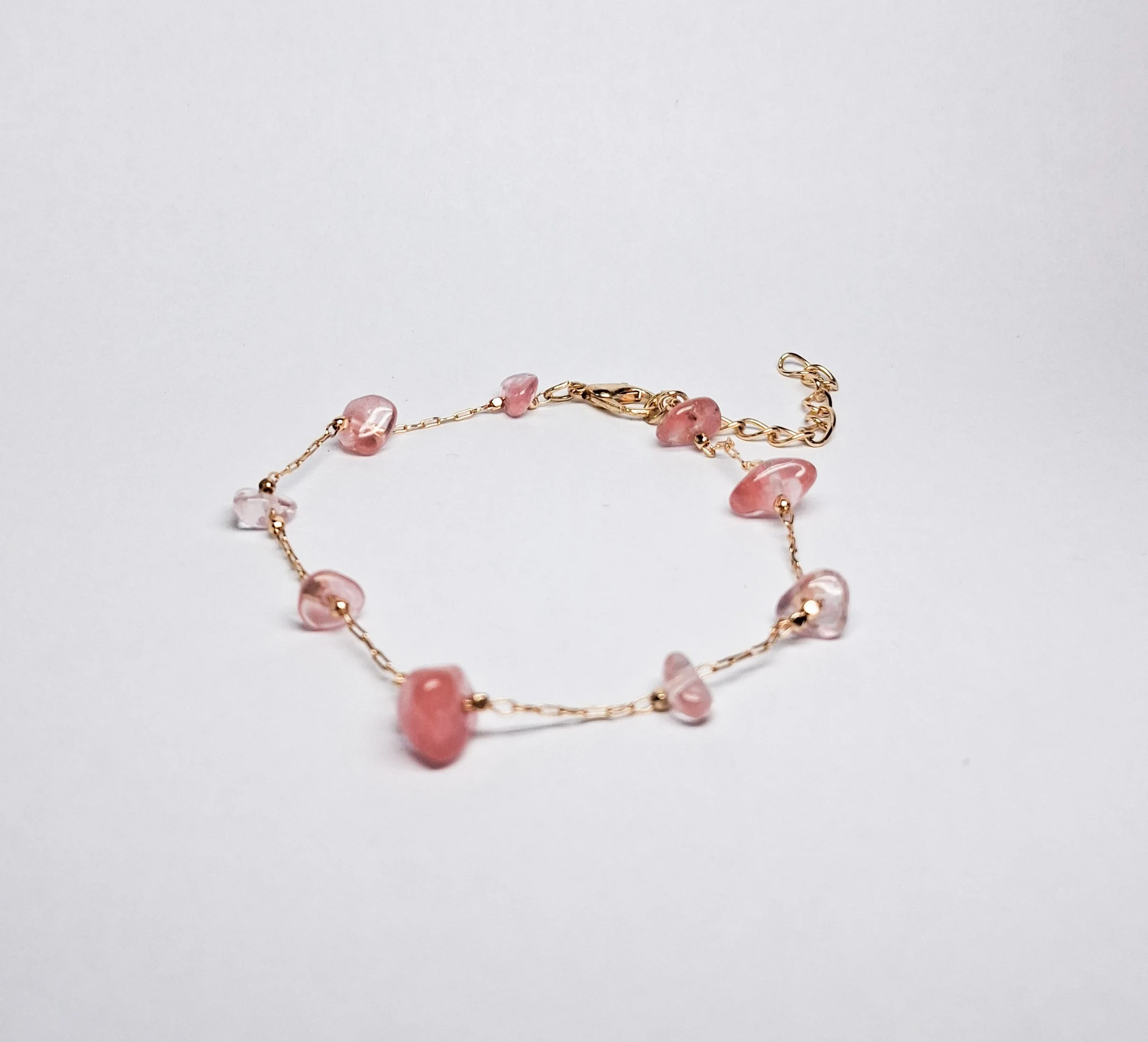Bracelet "Lunéa" - Quartz rose