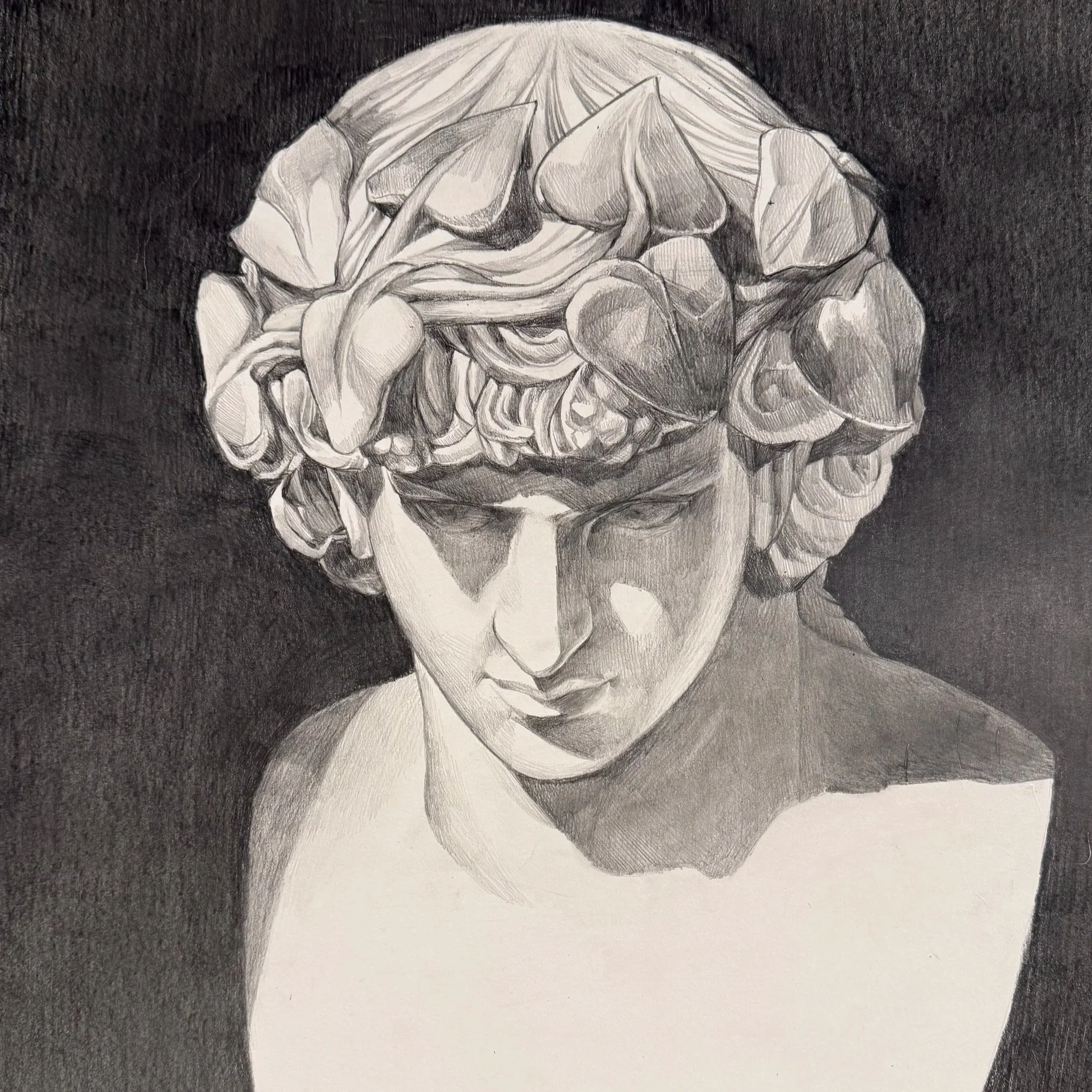 Graphite Bust