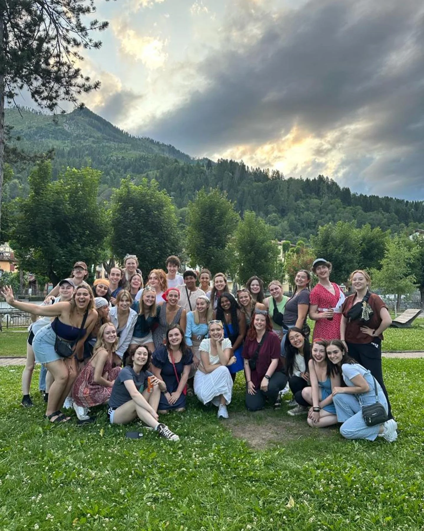 I had the opportunity to spend a month in Italy putting together shows with the coolest group of people. Words cannot even describe how incredible and supportive this lot was! Arm wrestles, cartwheels, and all! Thank you for all the laughs and shenan