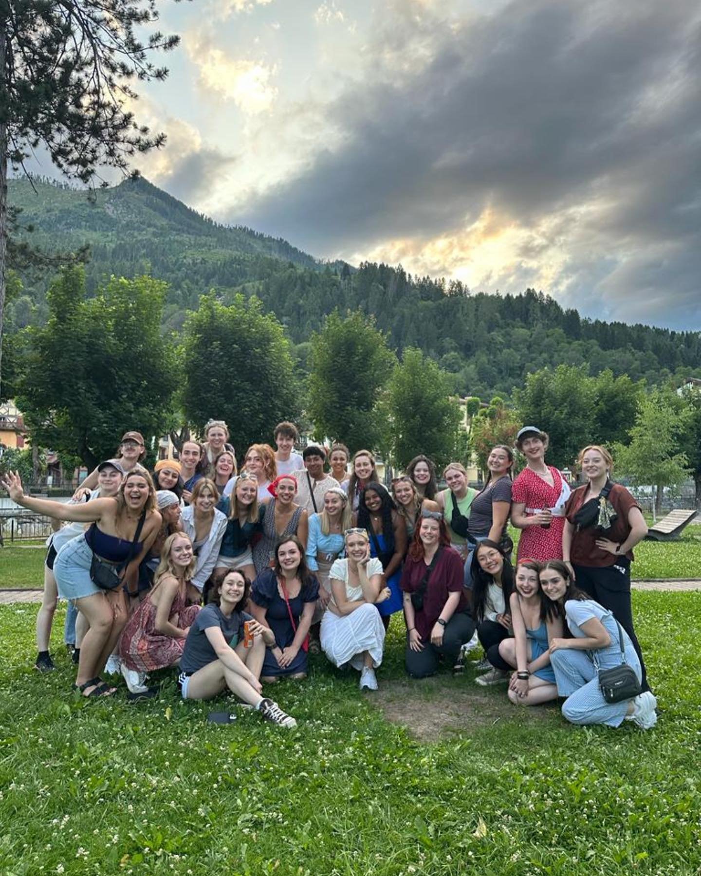I had the opportunity to spend a month in Italy putting together shows with the coolest group of people. Words cannot even describe how incredible and supportive this lot was! Arm wrestles, cartwheels, and all! Thank you for all the laughs and shenan