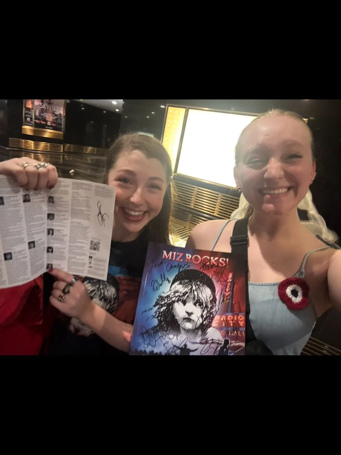 08.02.26 was a pretty special day! 💙🤍❤️&nbsp;
I saw Les Mis&eacute;rables in concert with Lydia! I couldn&rsquo;t have watched this masterpiece with anyone else! There is no one I would rather sob through a show with, and I feel so lucky to have a 