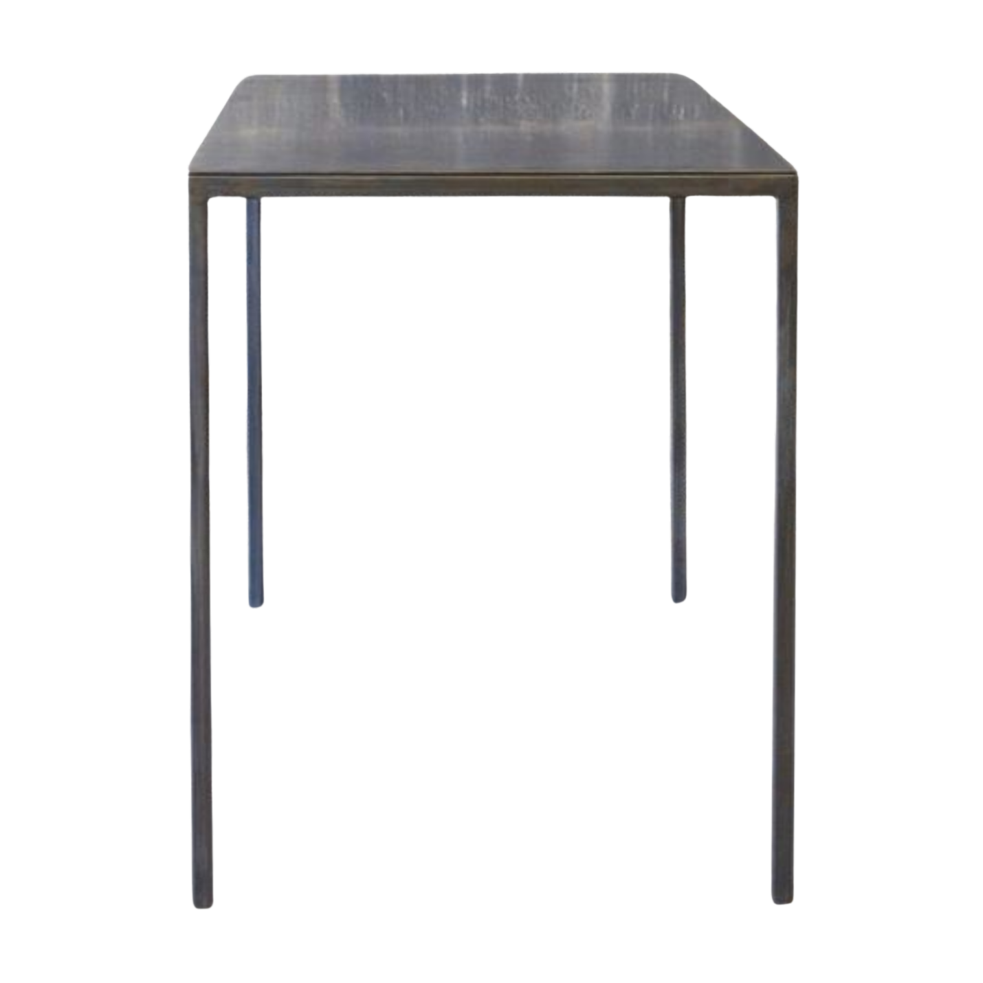 ASH NYC Standard steel table, side view