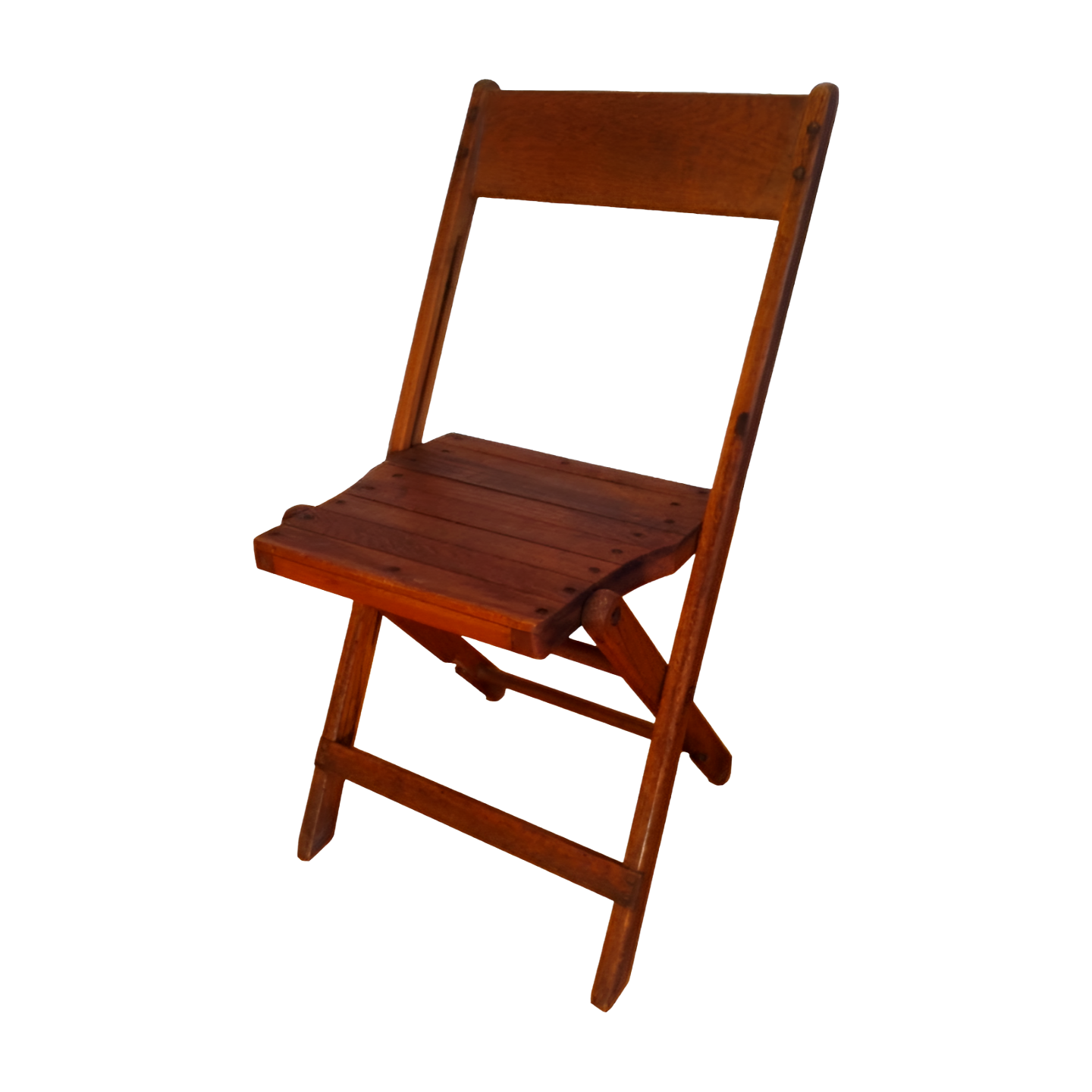 Vintage Folding Chairs - Dark
